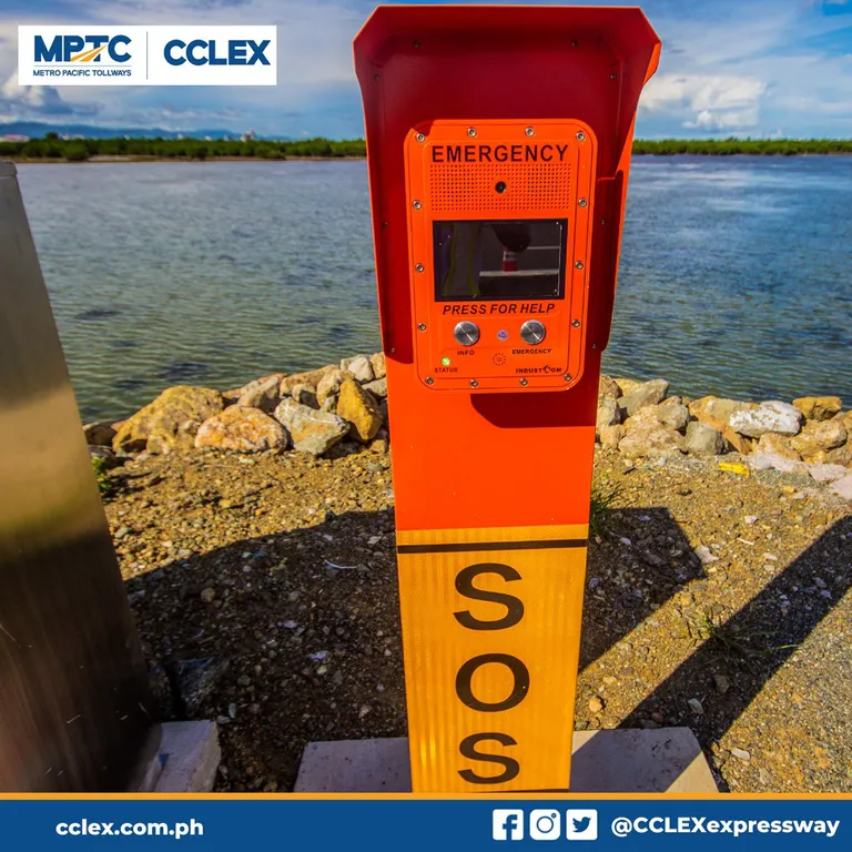 Emergency call boxes to help motorists with car trouble at CCLEX ...