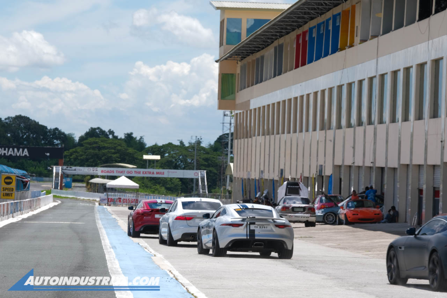Unleashed: Jaguar PH takes to the circuit with I-PACE, F-TYPE and XF