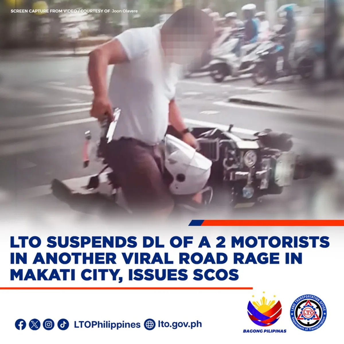 LTO suspends licenses of road rage cop, military man | AutoIndustriya