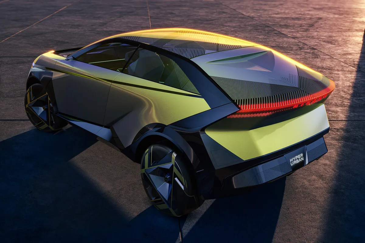 Nissan goes Cyberpunk with Hyper Urban EV concept | AutoIndustriya