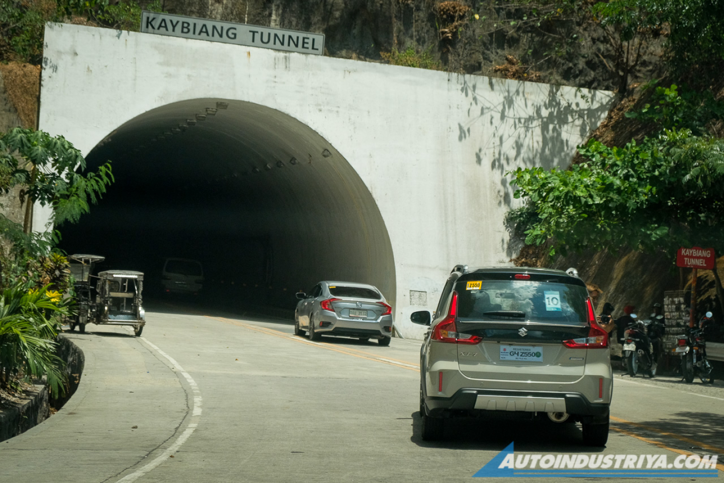We drove 70 km in the Suzuki XL7 Hybrid and only used 1.47L of fuel