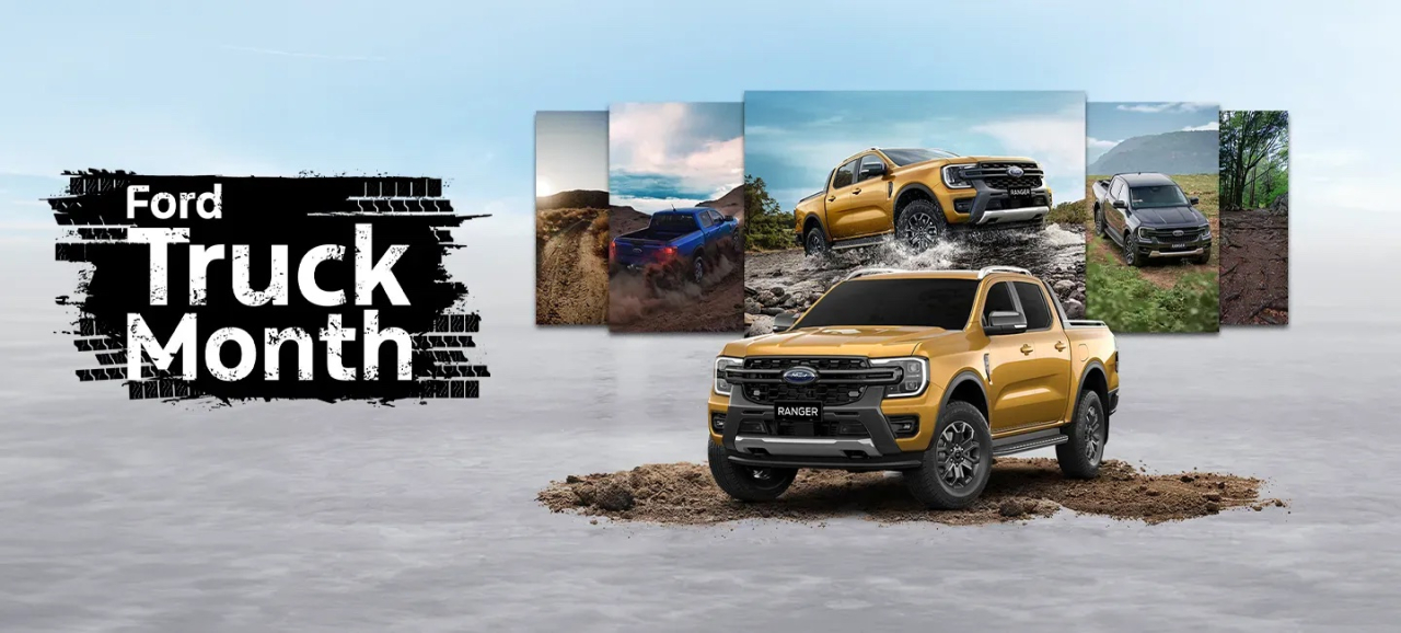 Ford Truck Month 2024 flexes deals for Ford Ranger for September