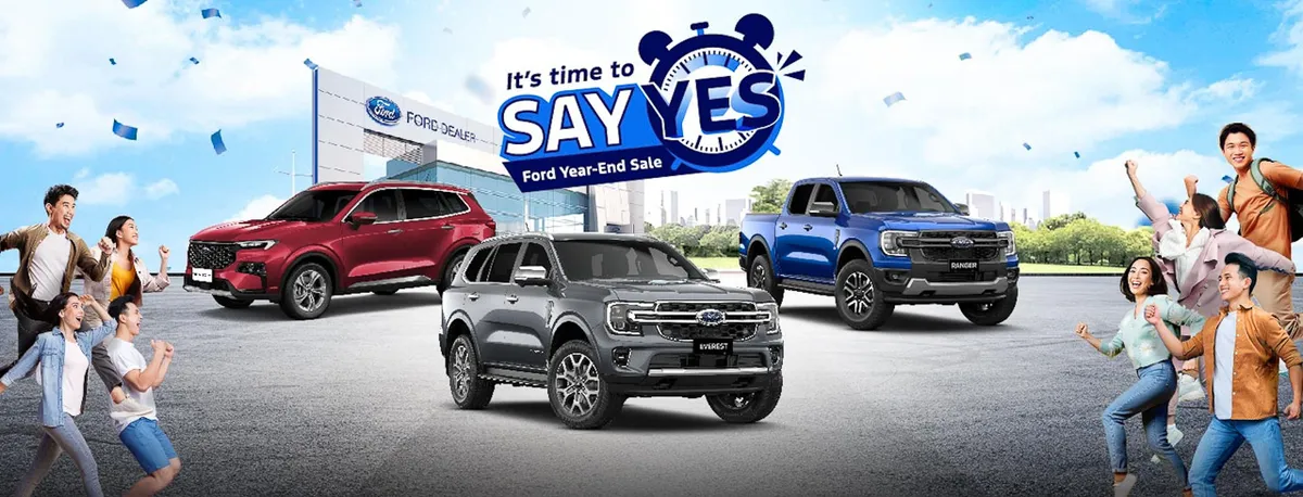 Get up to PHP 80K in discounts and more from Ford until Dec 31, 2024