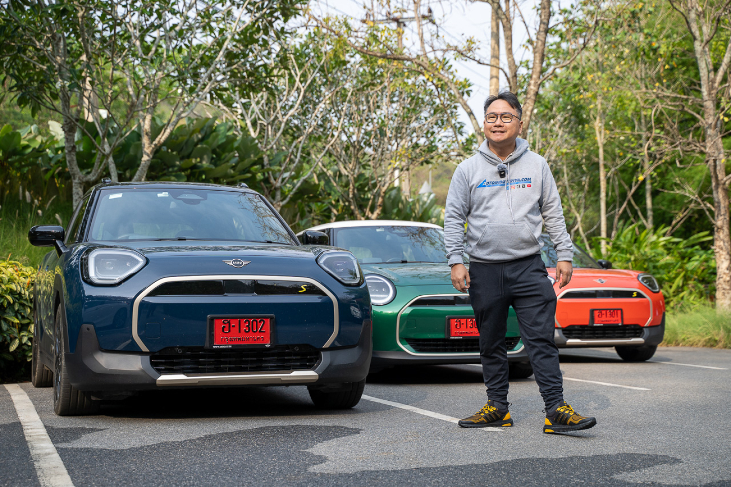 The Thailand Job: Mini Aceman SE, Cooper SE drive