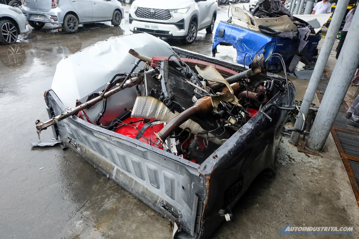 Toyota PH endorses professional vehicle dismantling facility in Naic, Cavite
