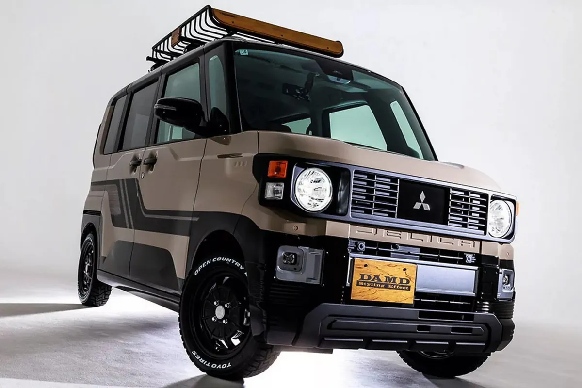 LOOK: This Mitsubishi Delica Mini is channeling its inner Pajero
