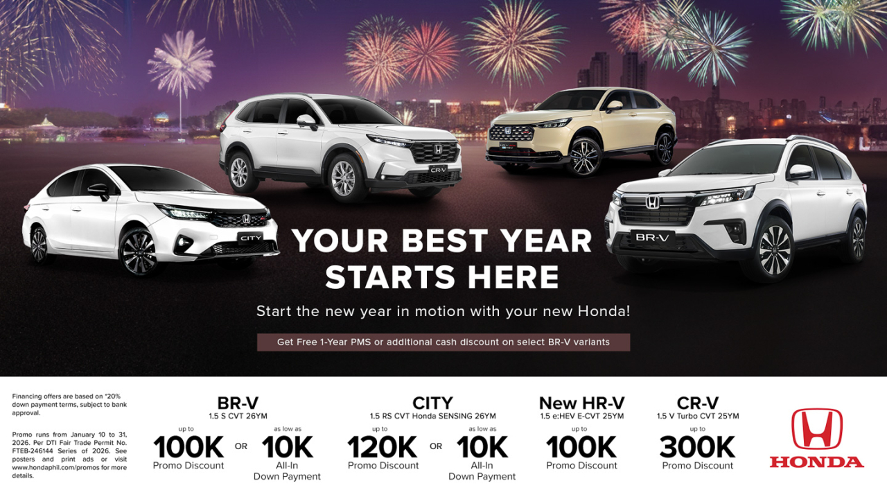 HCPI now offering 2026 Honda CR-V V Turbo with PHP 300K discount