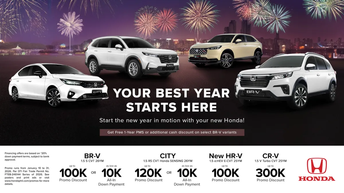HCPI now offering 2026 Honda CR-V V Turbo with PHP 300K discount