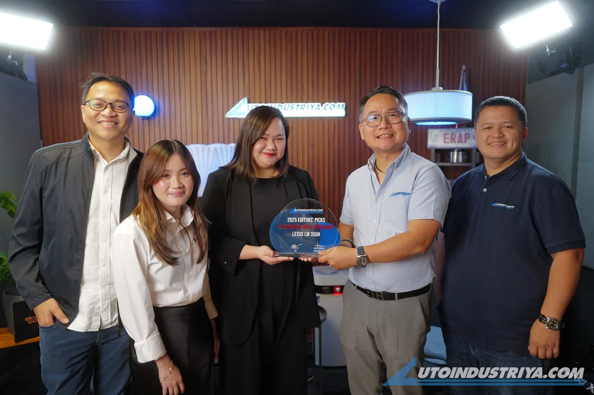 AutoIndustriya.com presents awards for 2025 Editors’ Picks