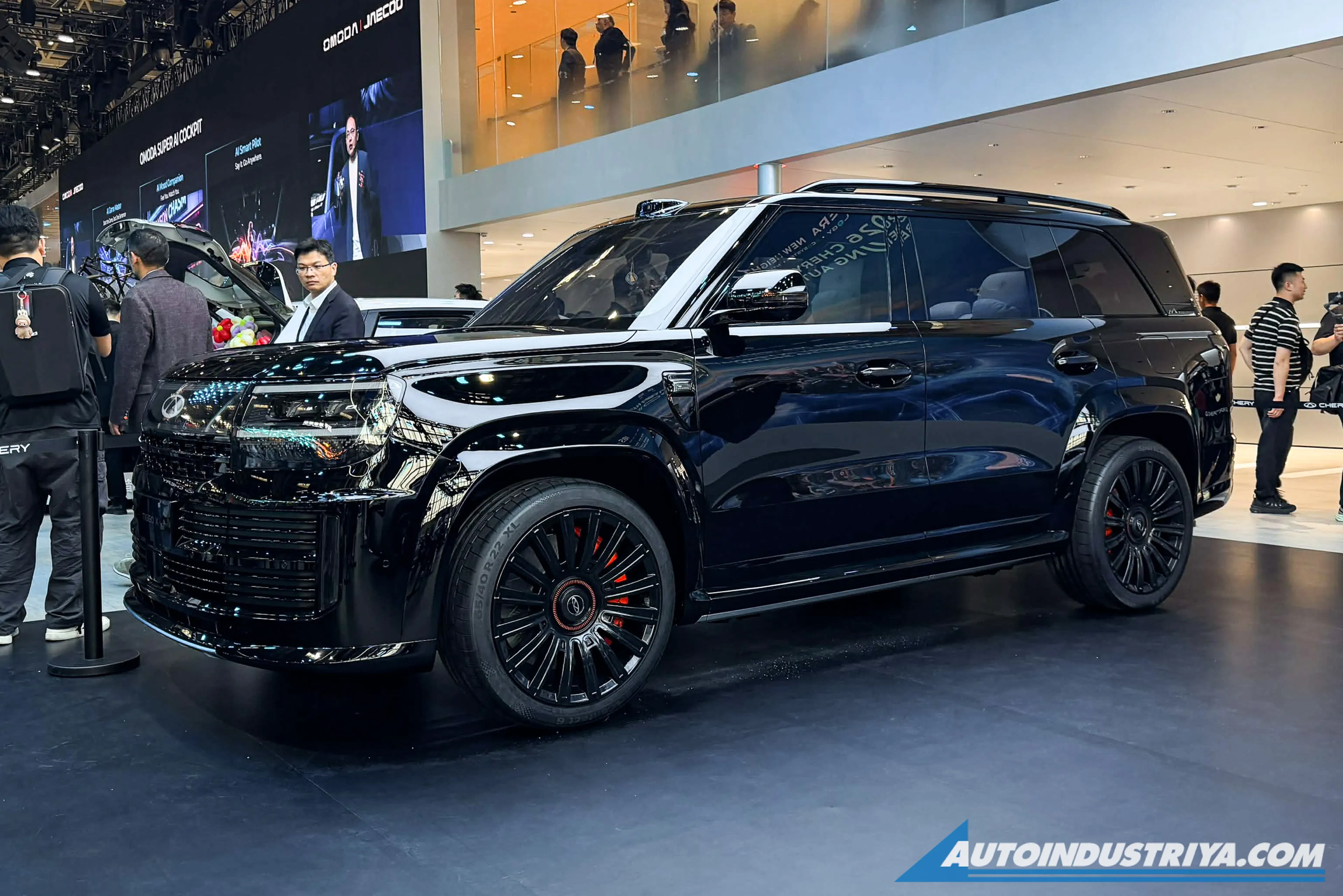 Chery previews all-new Tiggo X flagship SUV at Beijing Auto Show