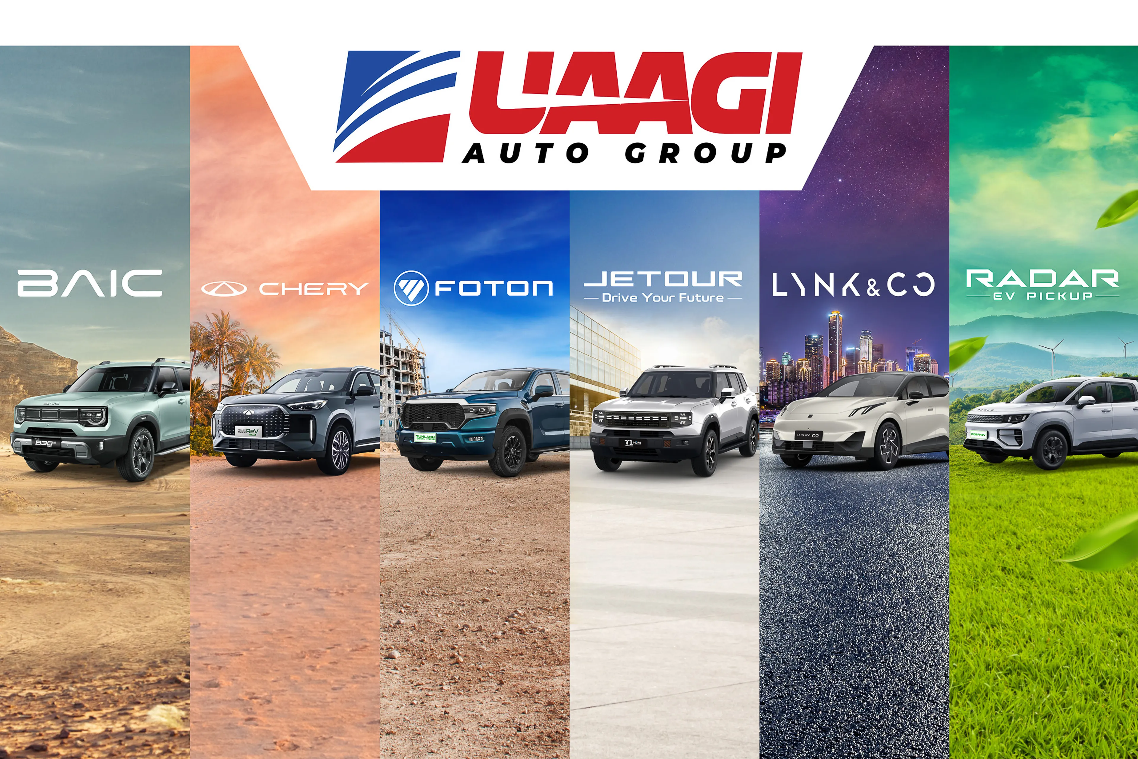 UAAGI secures over 800 reservations for BAIC, Chery, Foton, Jetour, Lynk & Co, and Radar