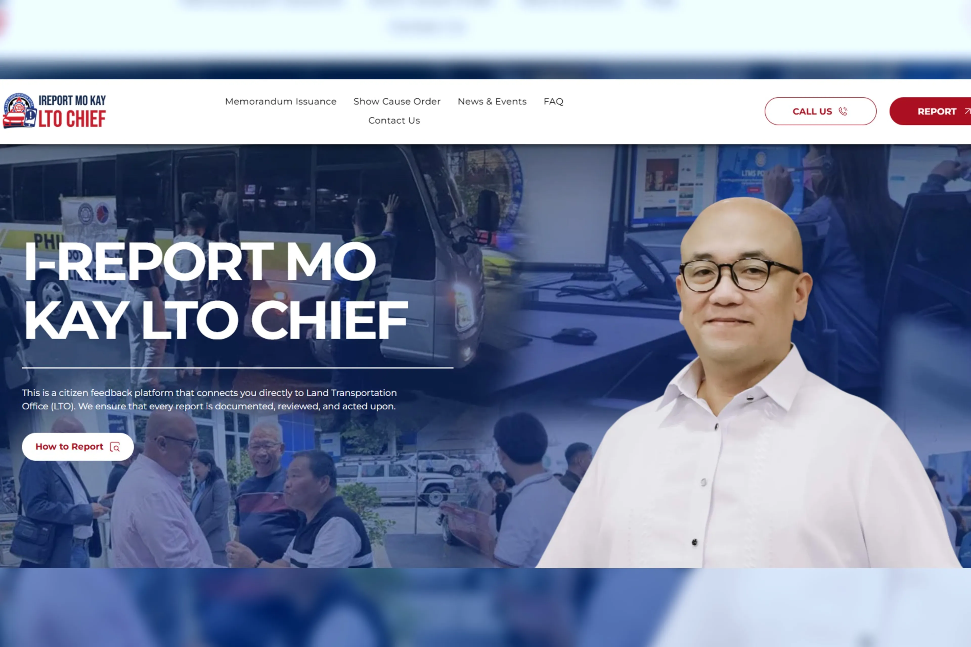 New website for reporting misbehaving drivers launched by LTO