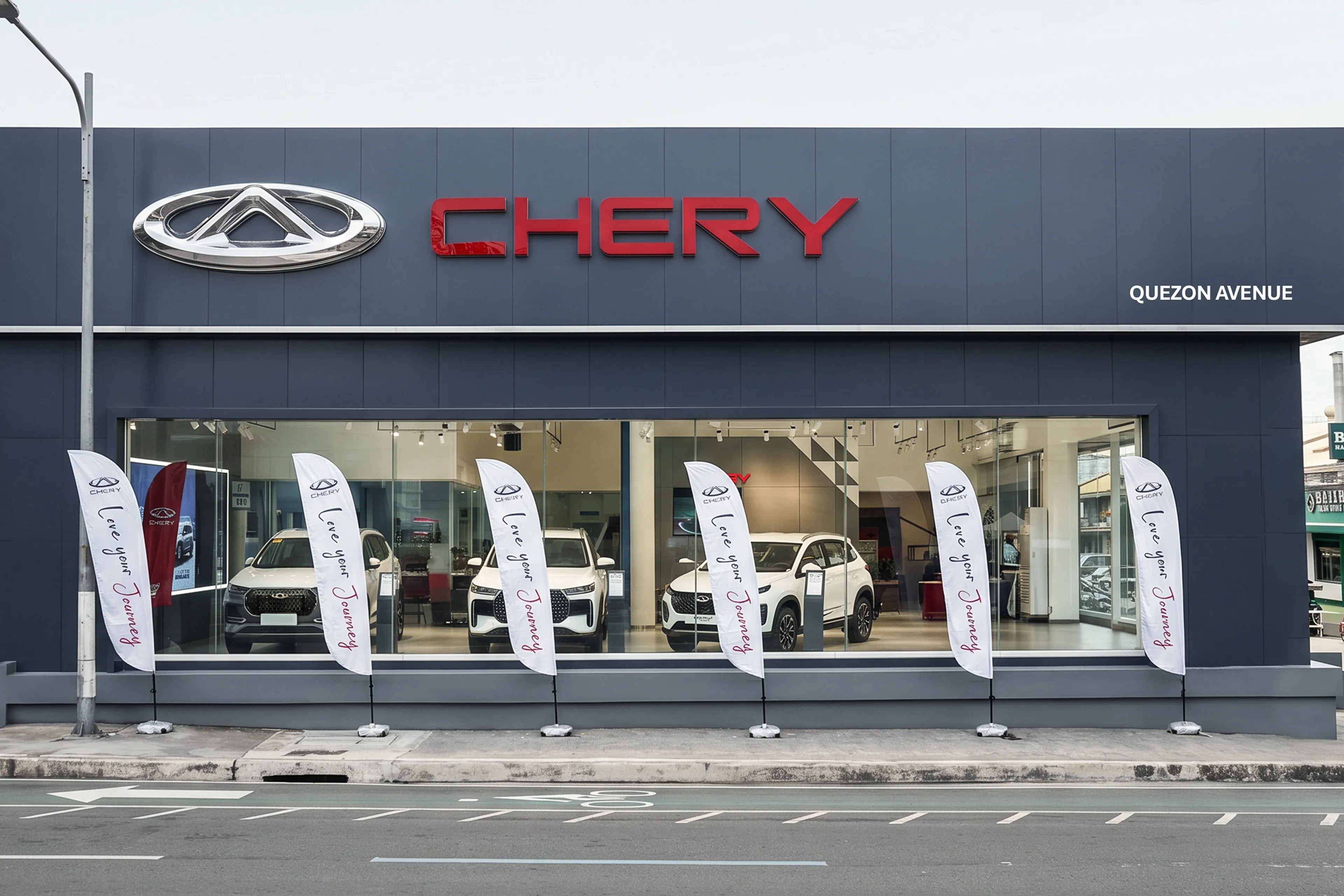 Chery Quezon Avenue is officially open