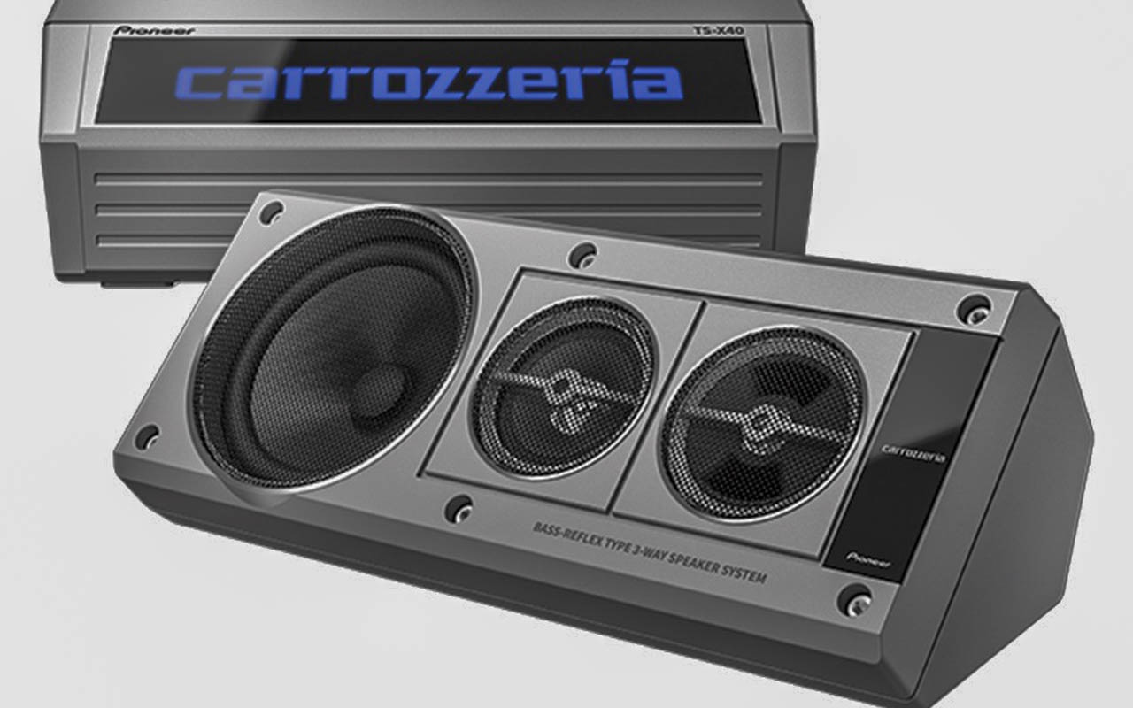 Pioneer revives iconic Carrozzeria parcel tray speakers for 40th