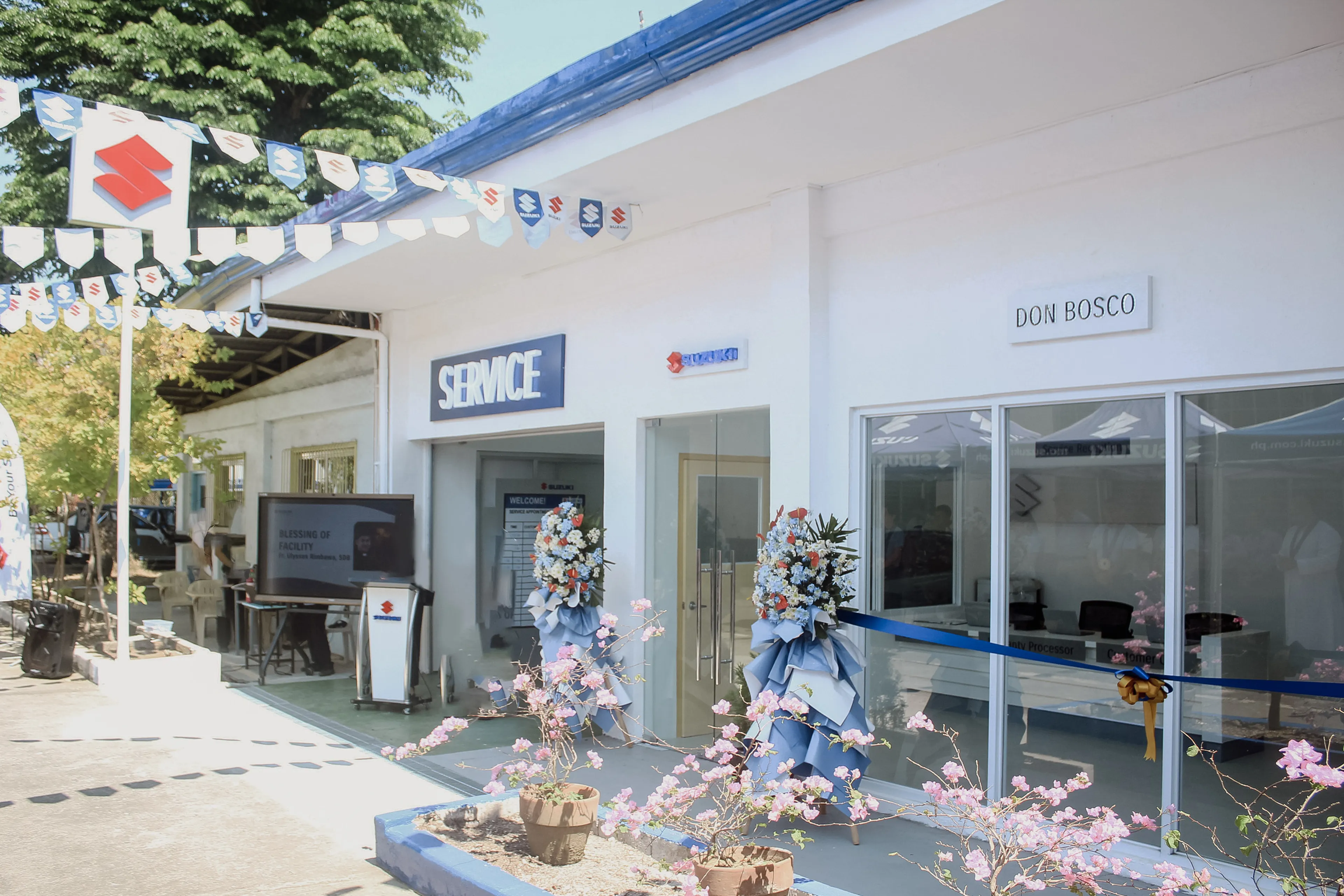 Suzuki PH turns over business simulation facility to Don Bosco College