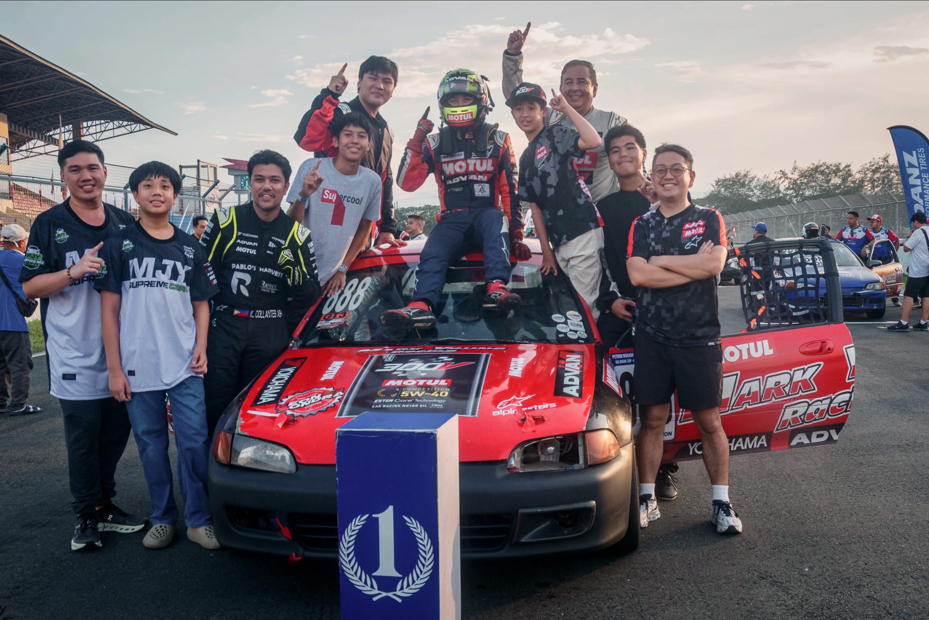 Mark Young Team Motul X Yokohama Claims Dominant Double Overall Victory at Kalayaan Cup