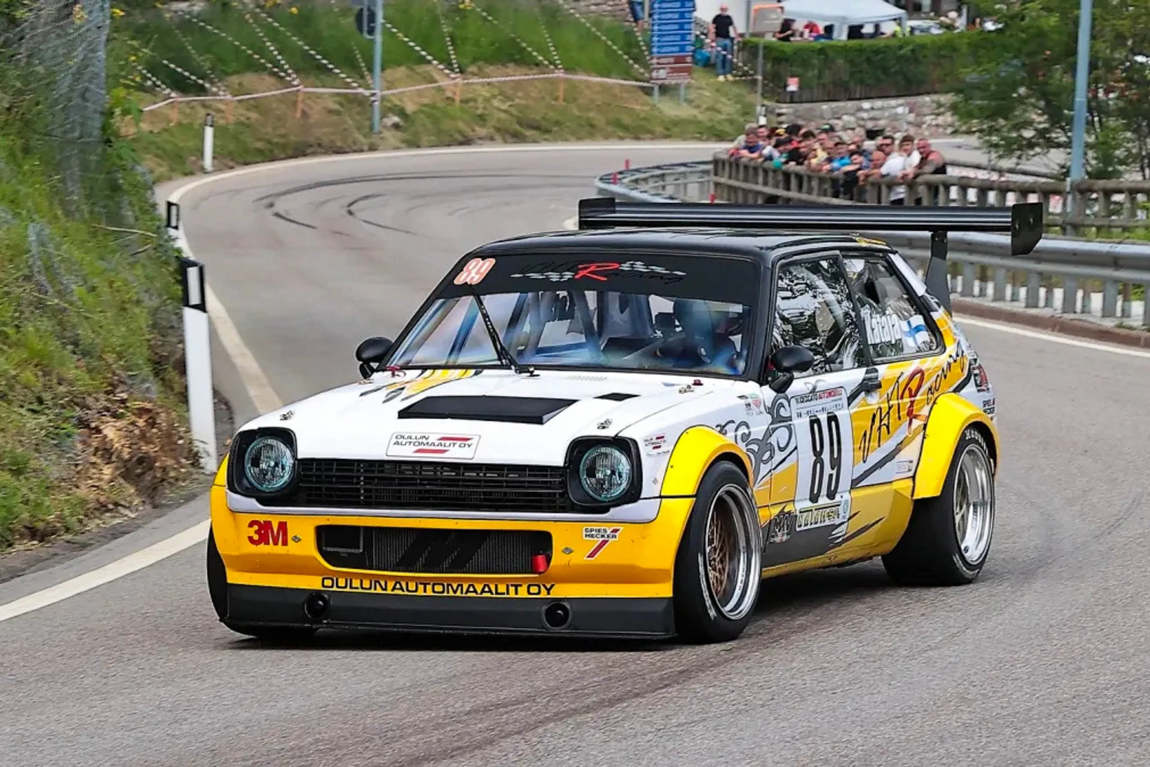 Underdog hill-climb hero: Hayabusa V8-powered Starlet defies expectations