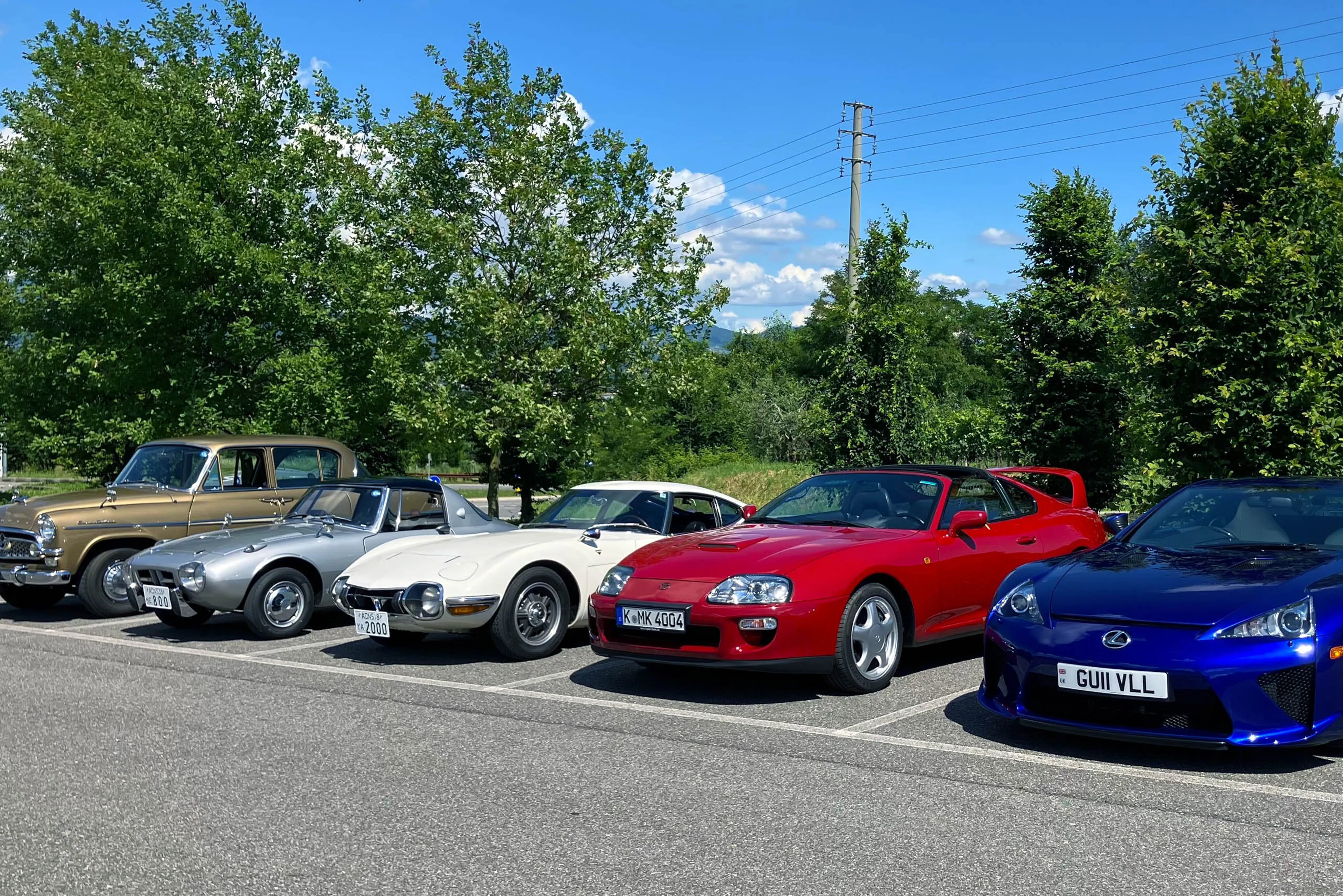 Toyota joins Mille Miglia Gran Turismo Experience 2026 with five iconic models
