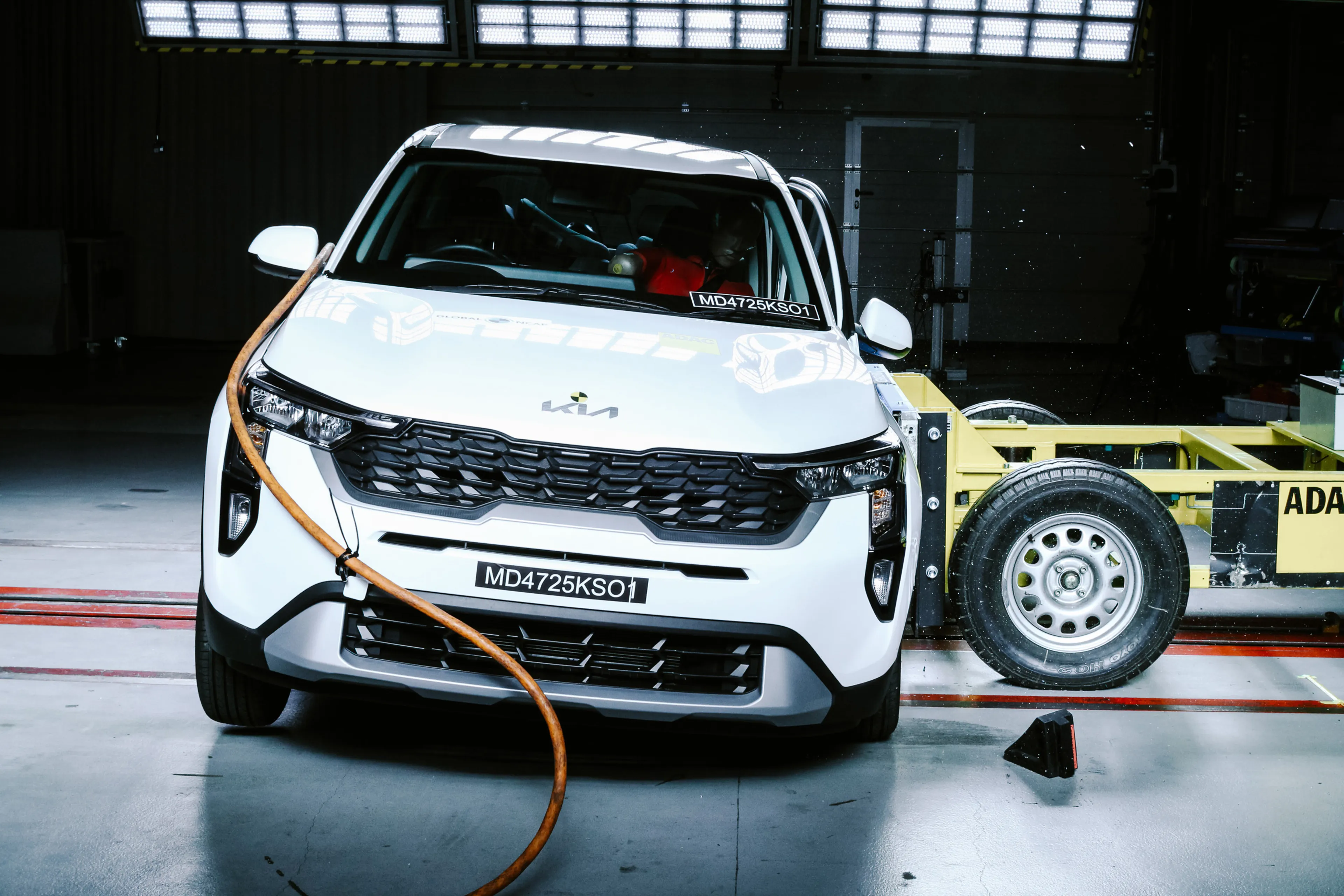 Kia Sonet gets low safety rating from NCAP crash test