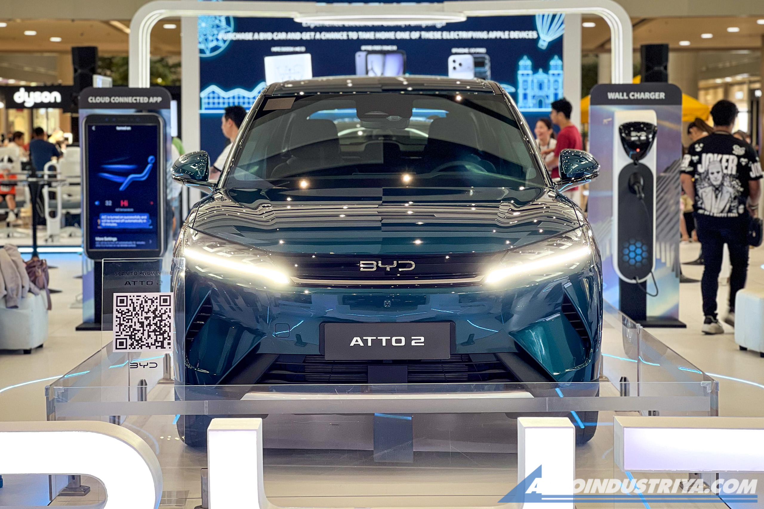 Atto 2 DM-i PHEV previewed at BYD Tech Tour in Clark