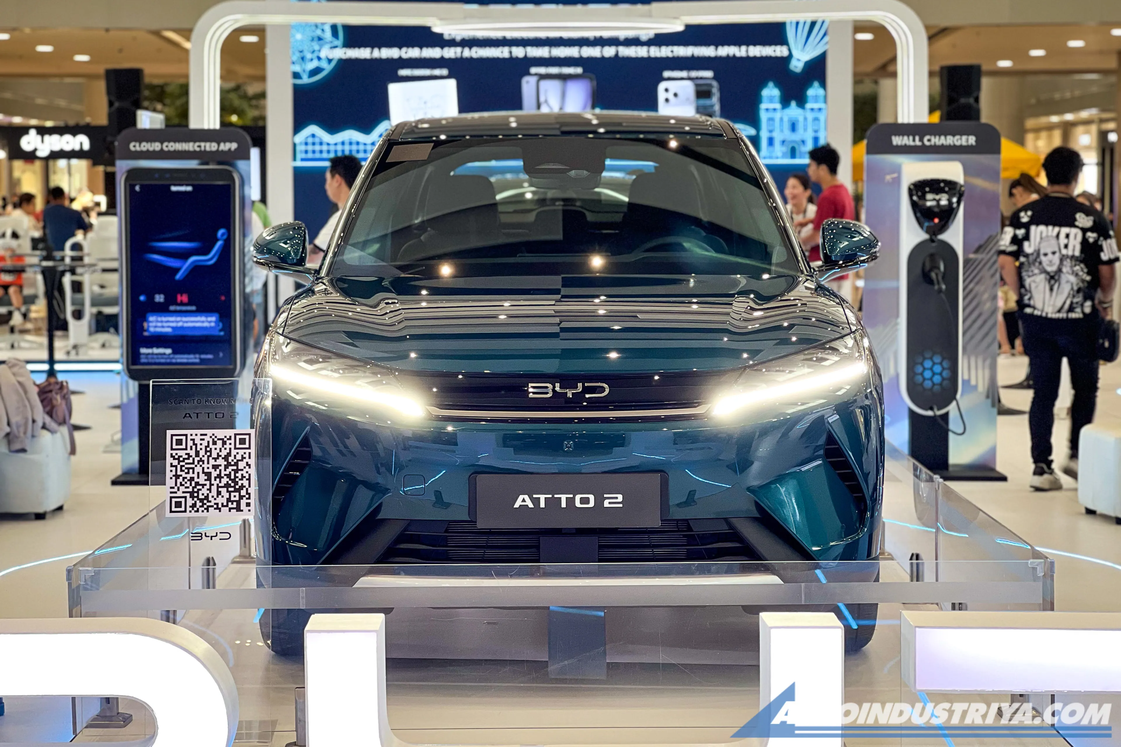 Atto 2 DM-i PHEV previewed at BYD Tech Tour in Clark