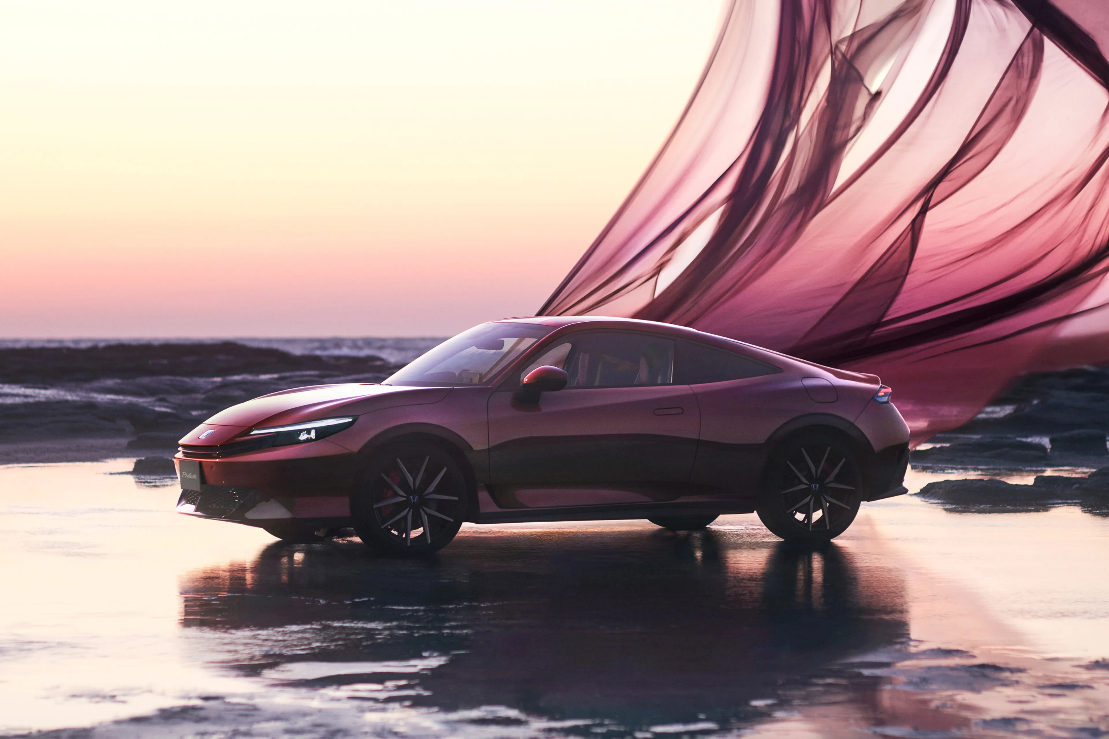Honda Prelude 2027 Limited Edition wows with wine red finish