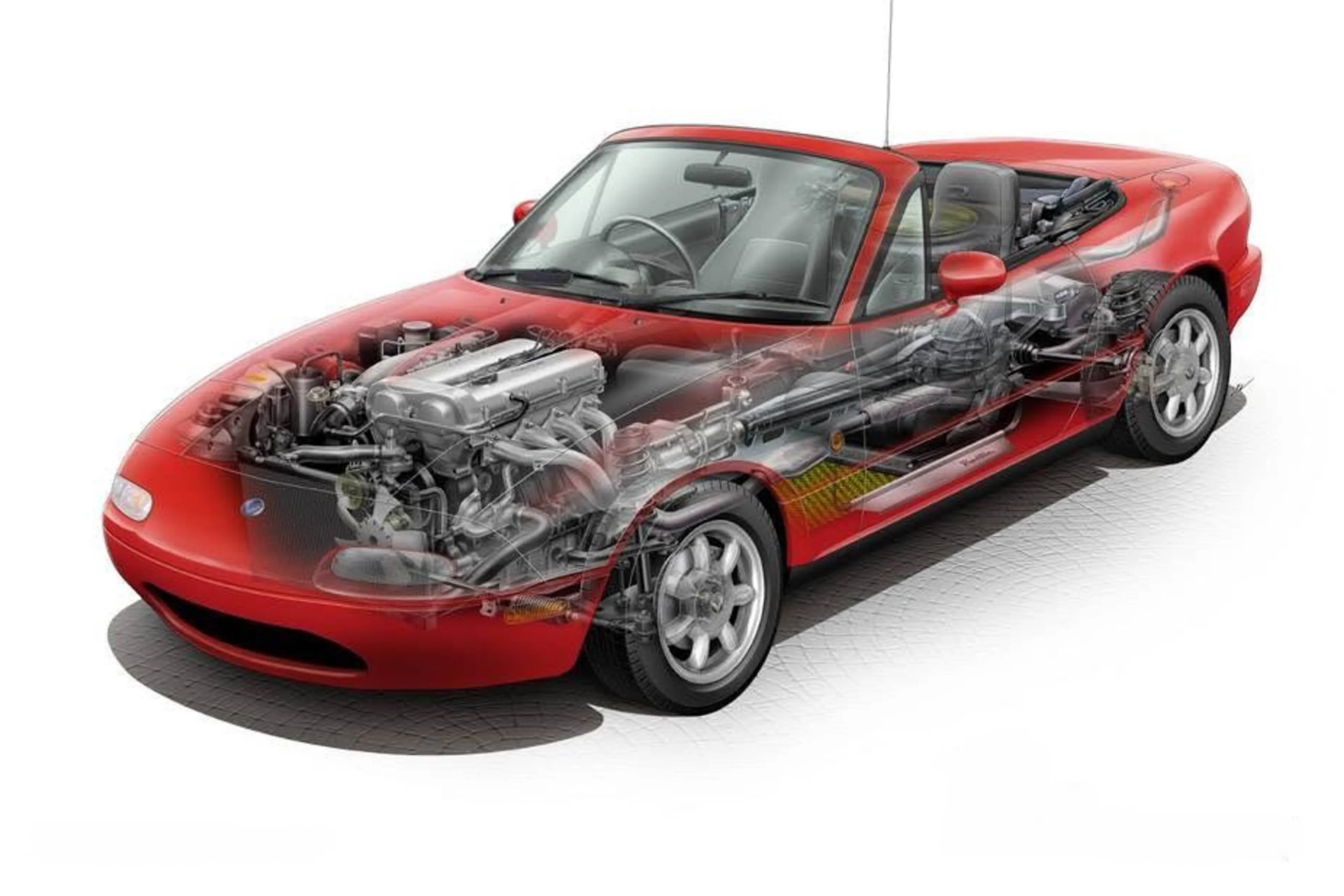 Automotive Art: Jiro Yamada and his timeless cutaway illustrations