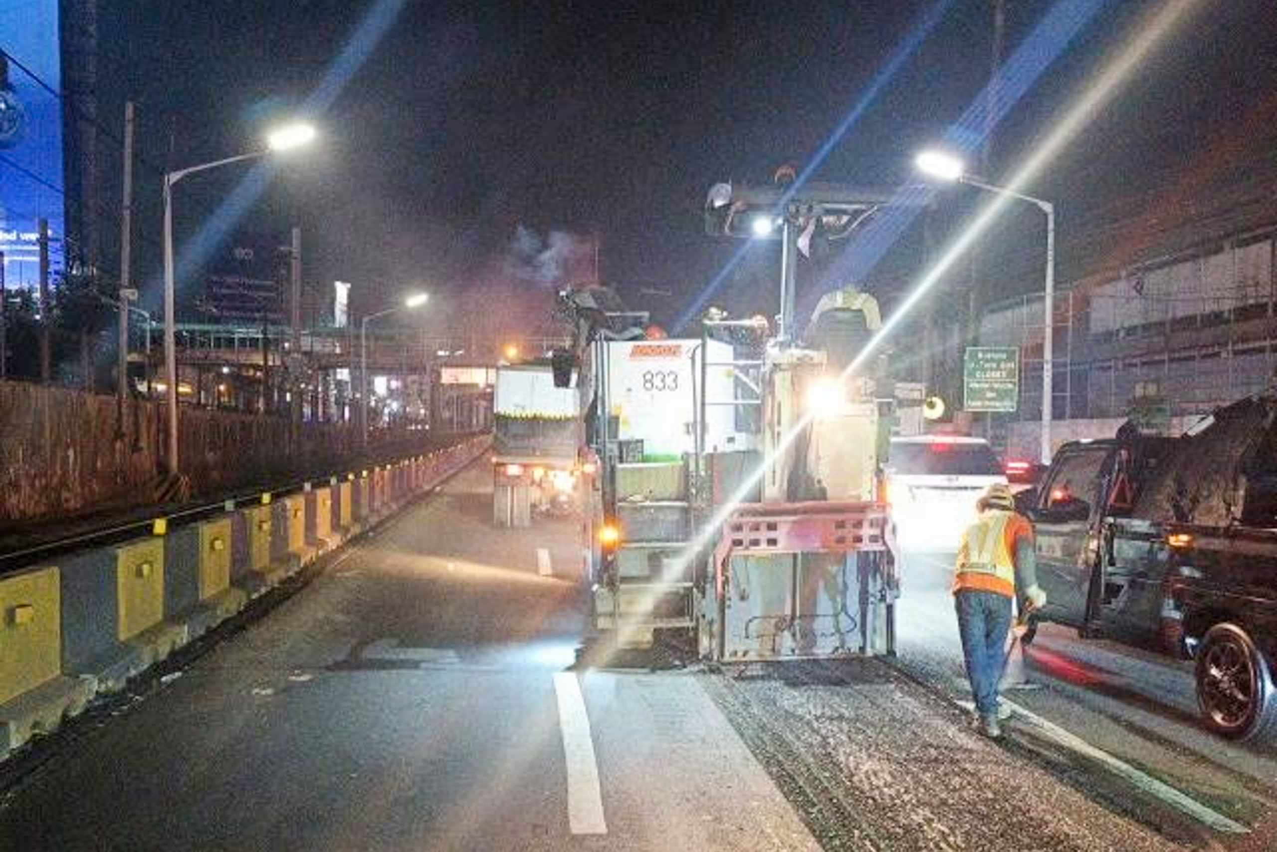 Stuck in traffic? DPWH closes portion of EDSA-Ortigas until July 4