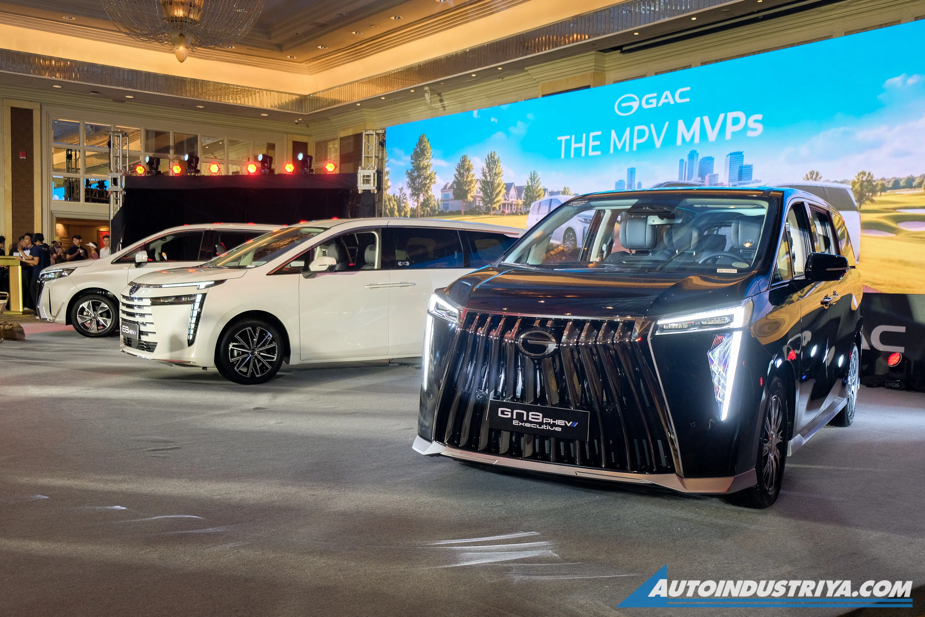 GAC launches GN6, E8 HEV, and GN8 PHEV three-row MPVs in PH