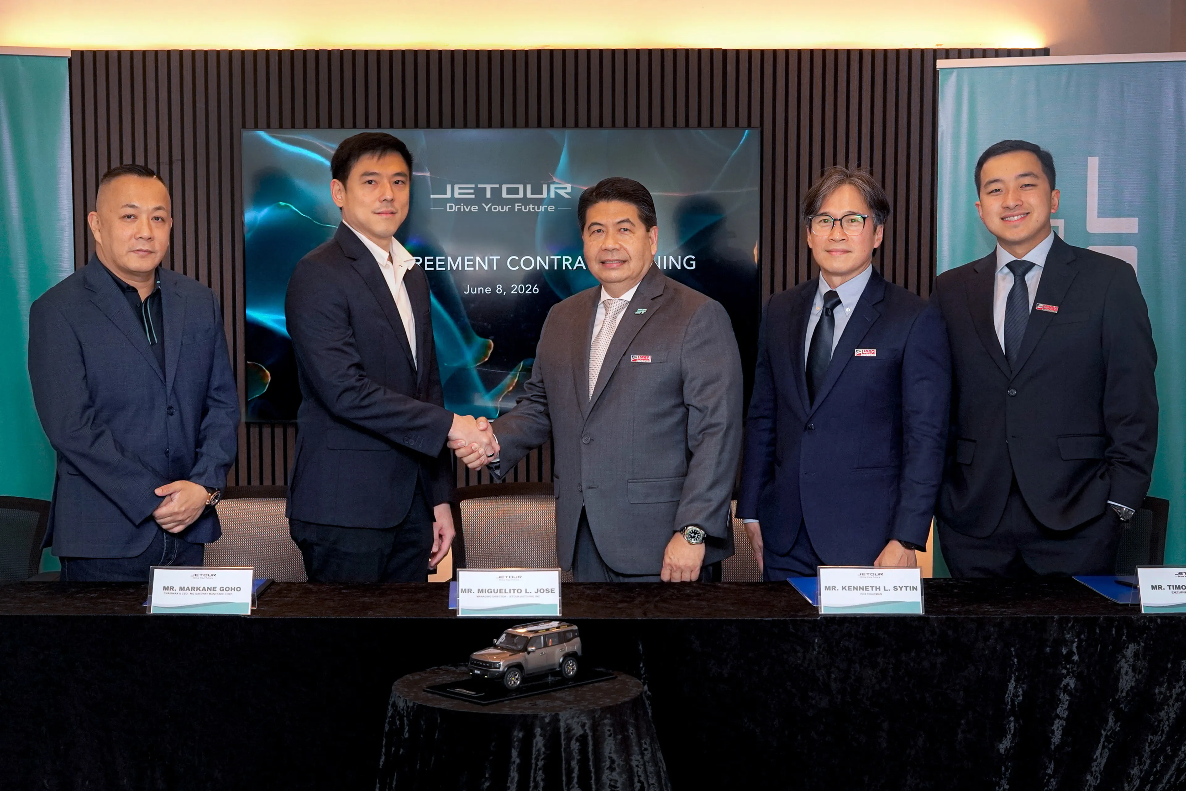 Jetour Auto PH partners with MG Gateway for Manila Bay dealership