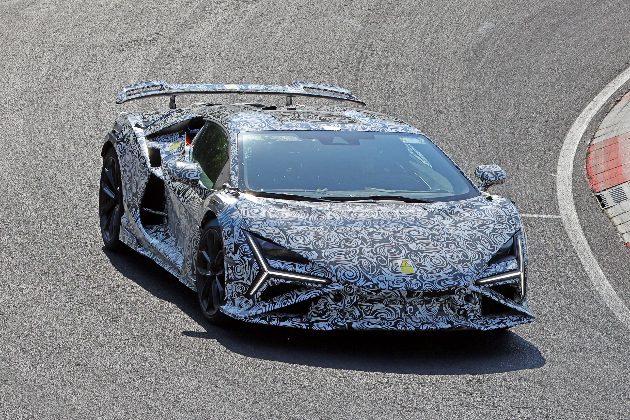 SPIED: Lamborghini Revuelto SV spotted; could make over 1,100 HP