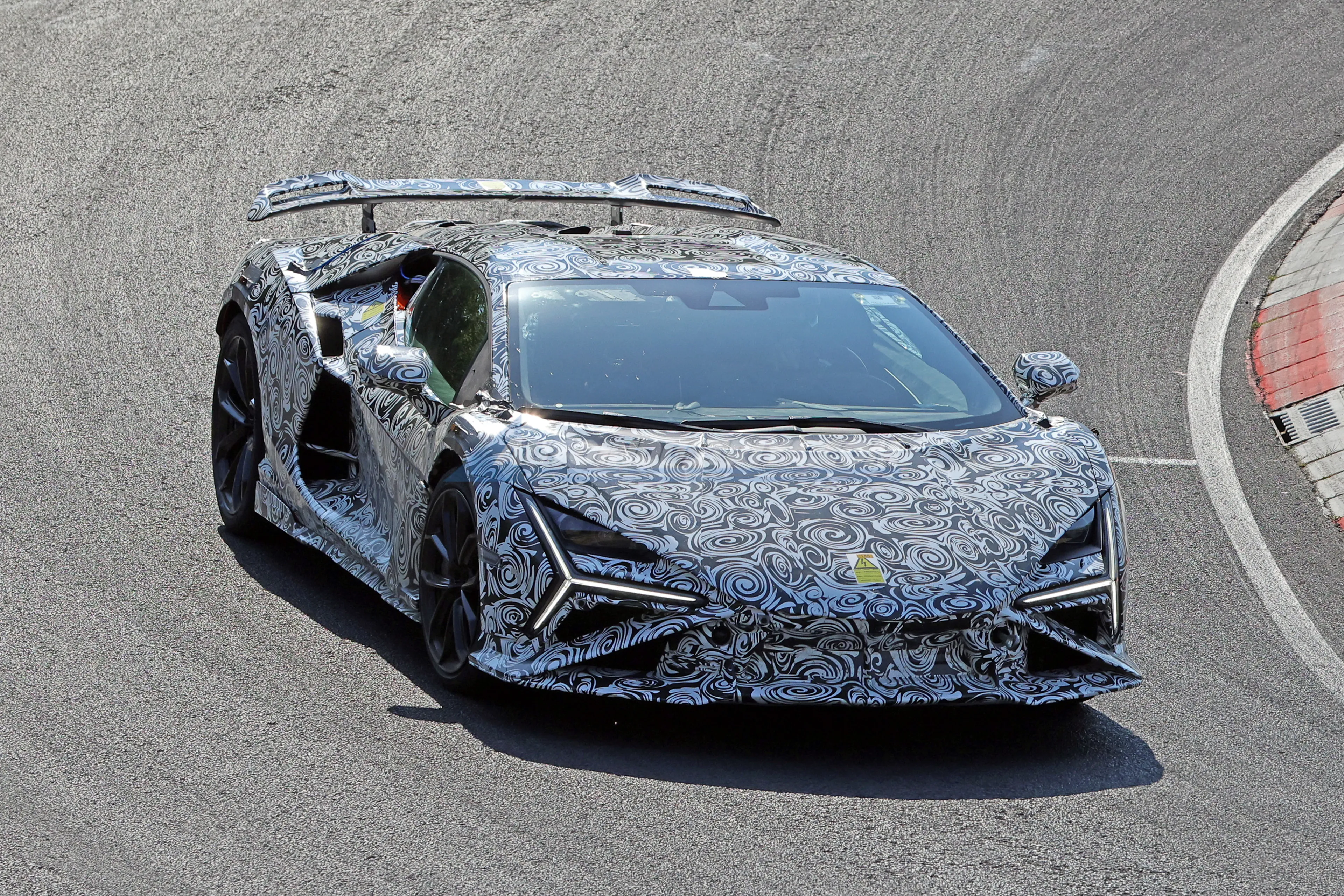 SPIED: Lamborghini Revuelto SV spotted; could make over 1,100 HP