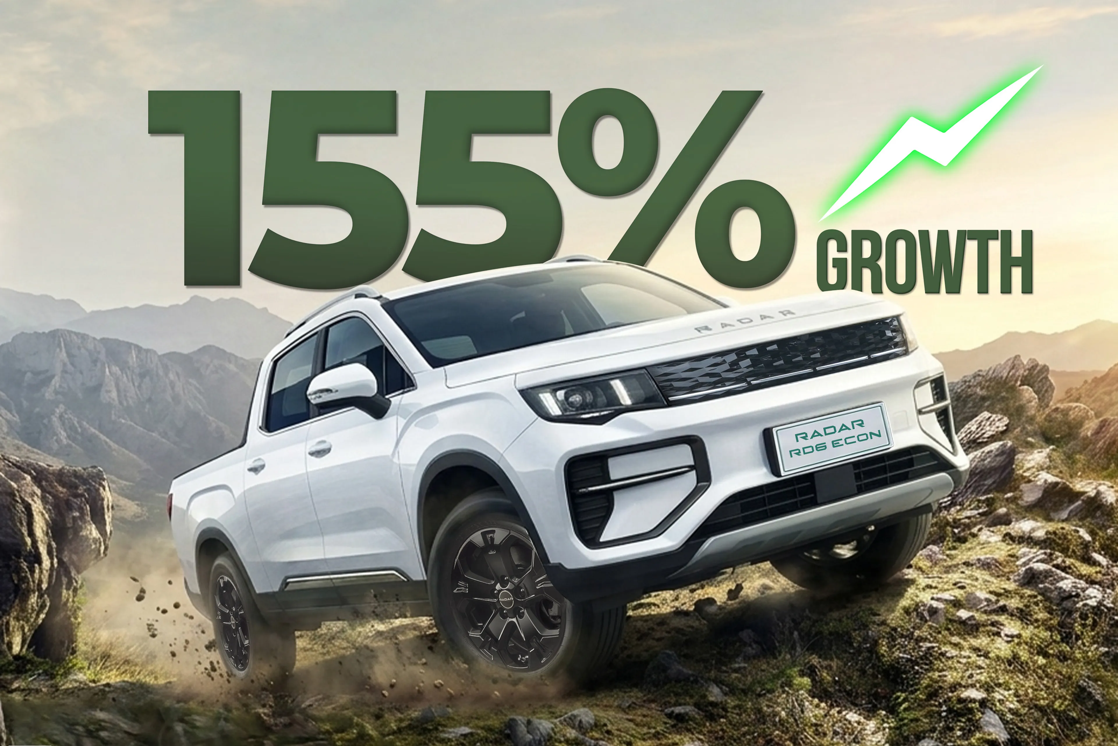 Radar EV Pickup achieves 155% sales growth in PH