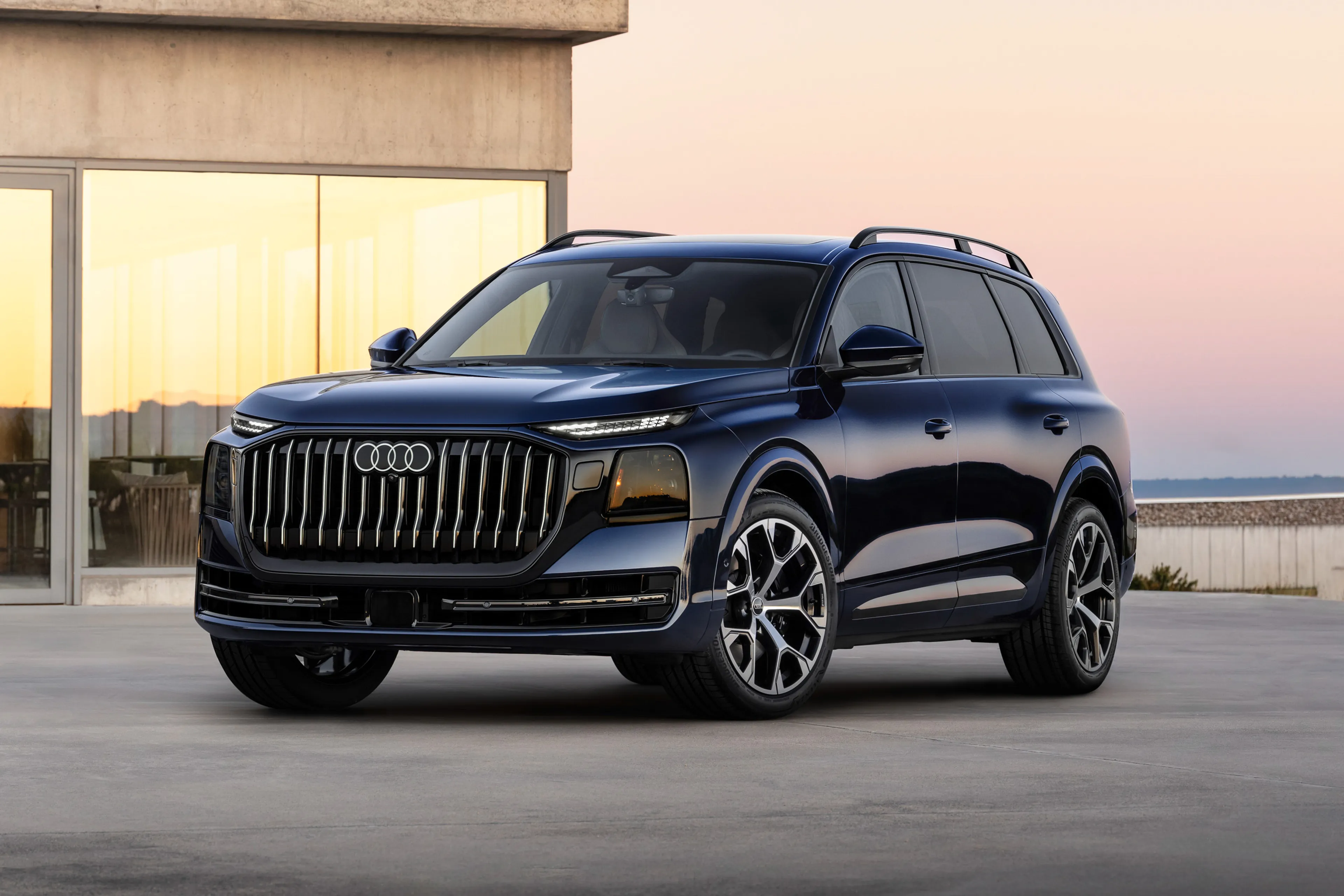 Audi reveals 2027 Q9 flagship SUV with V6 diesel power