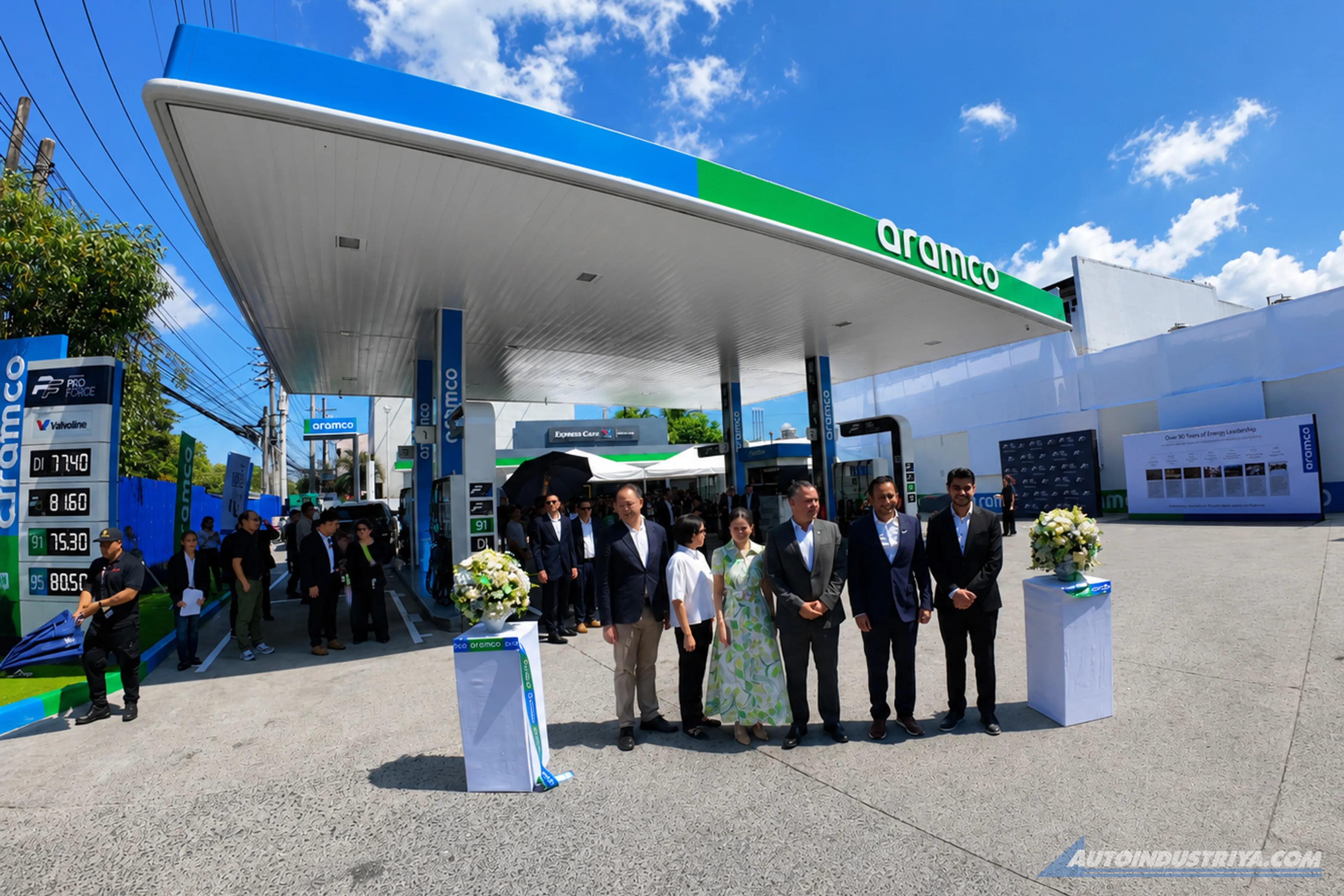 Aramco opens flagship station in Parañaque; S&R fuel discounts remain available