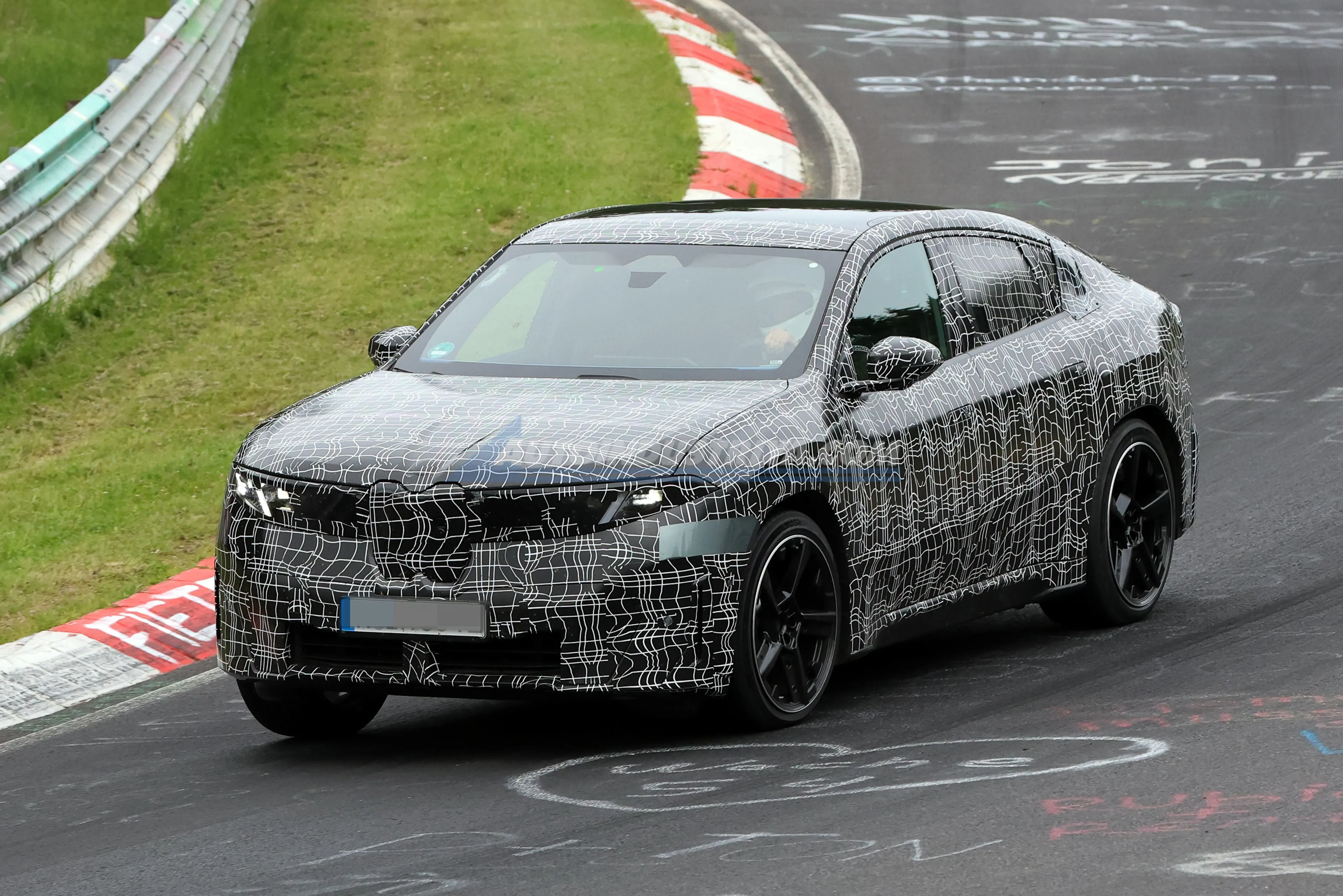 SPIED: BMW iX4 spotted at Nurburgring with less camo
