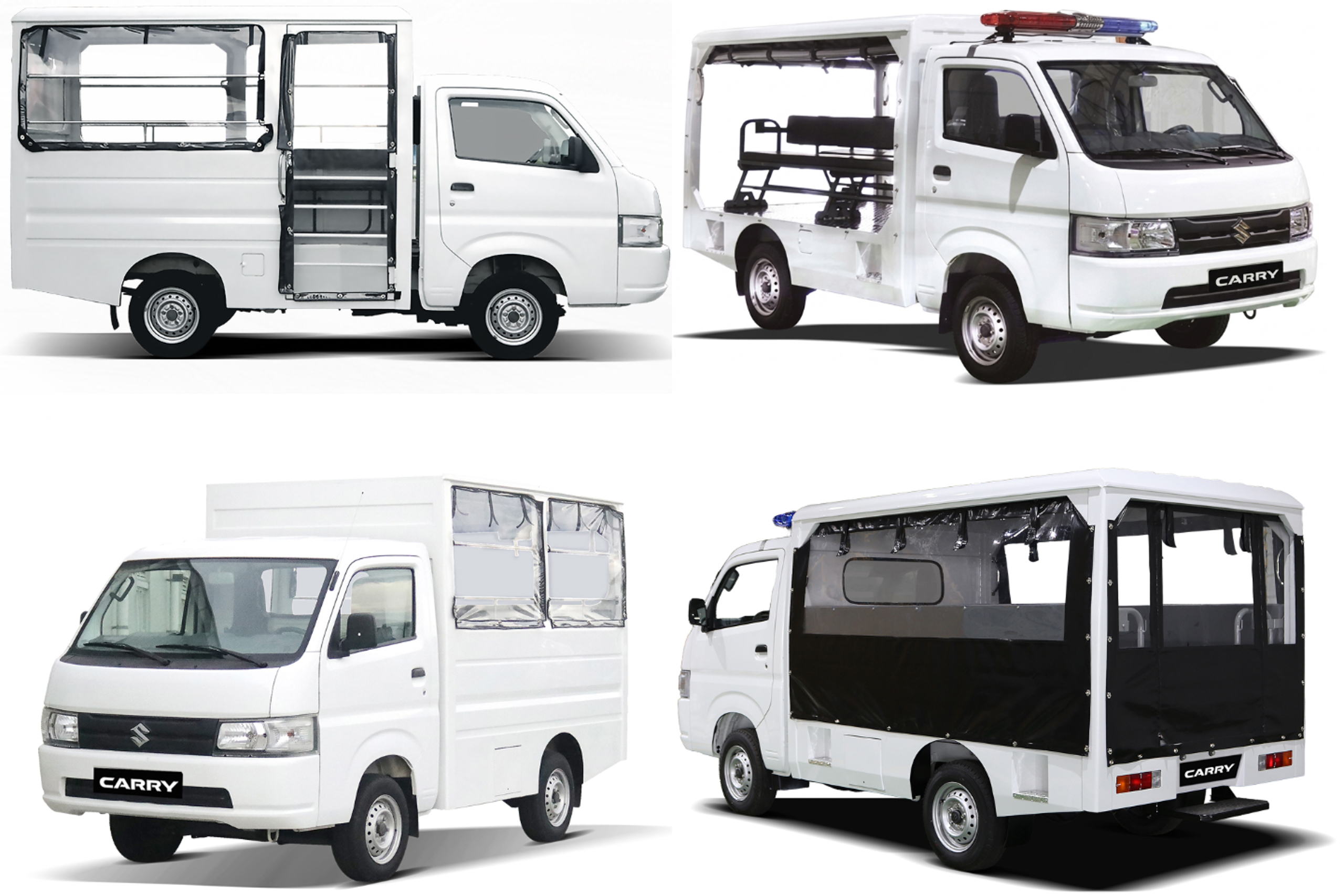 Suzuki Carry now in “jeepney” and patrol configurations; begins at PHP 822K