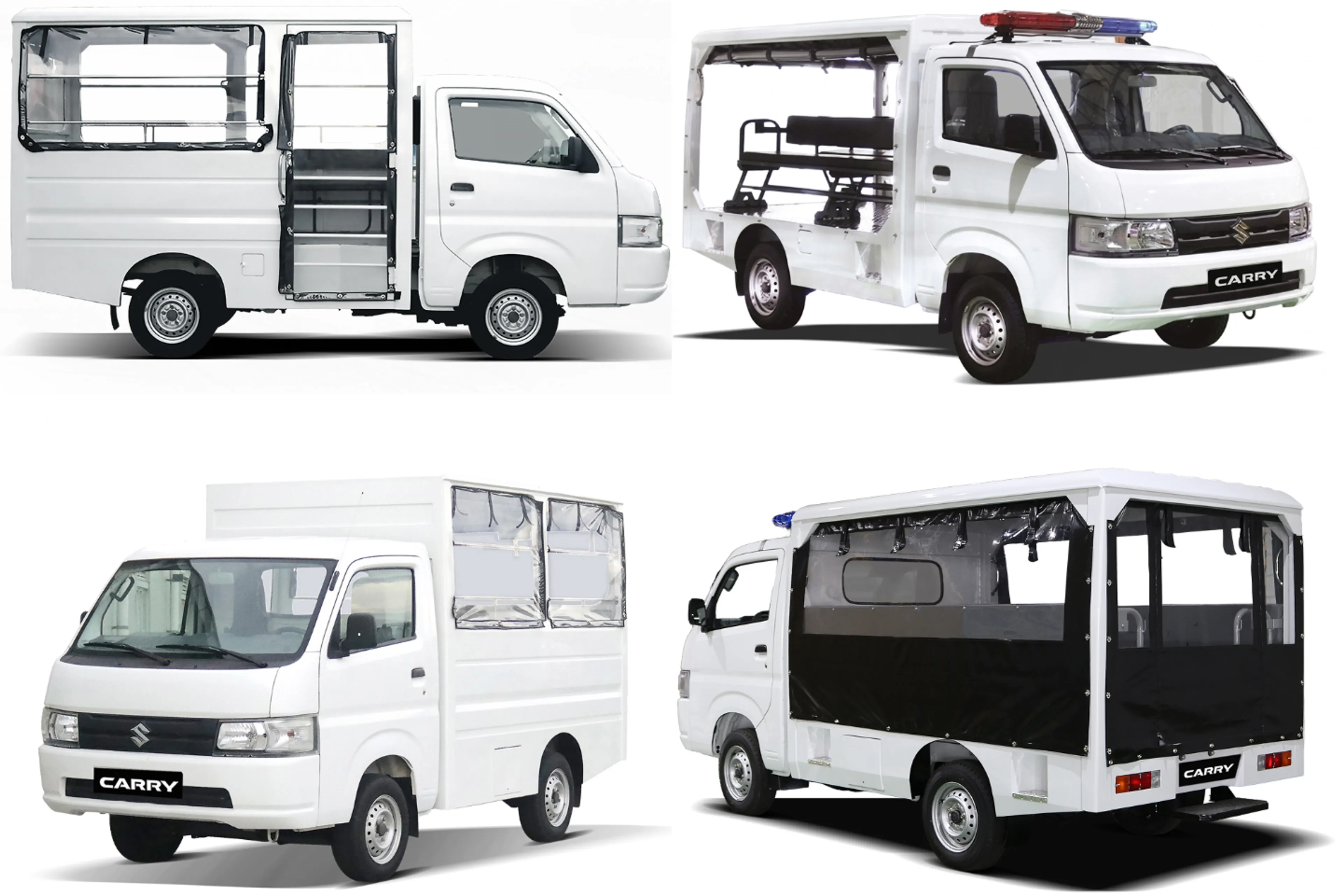 Suzuki Carry now in “jeepney” and patrol configurations; begins at PHP 822K