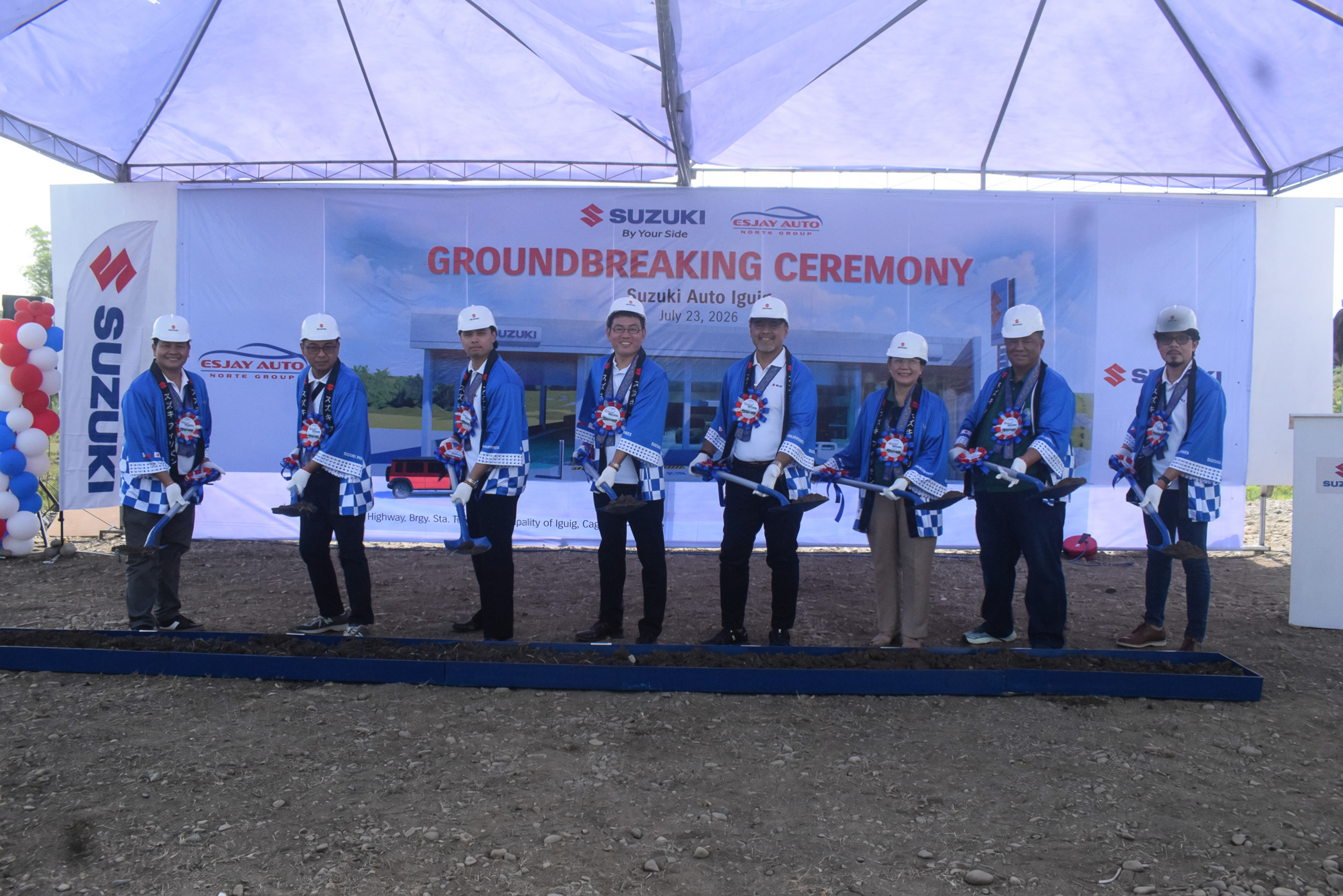 Suzuki PH breaks ground for new Iguig, Cagayan 3S dealership