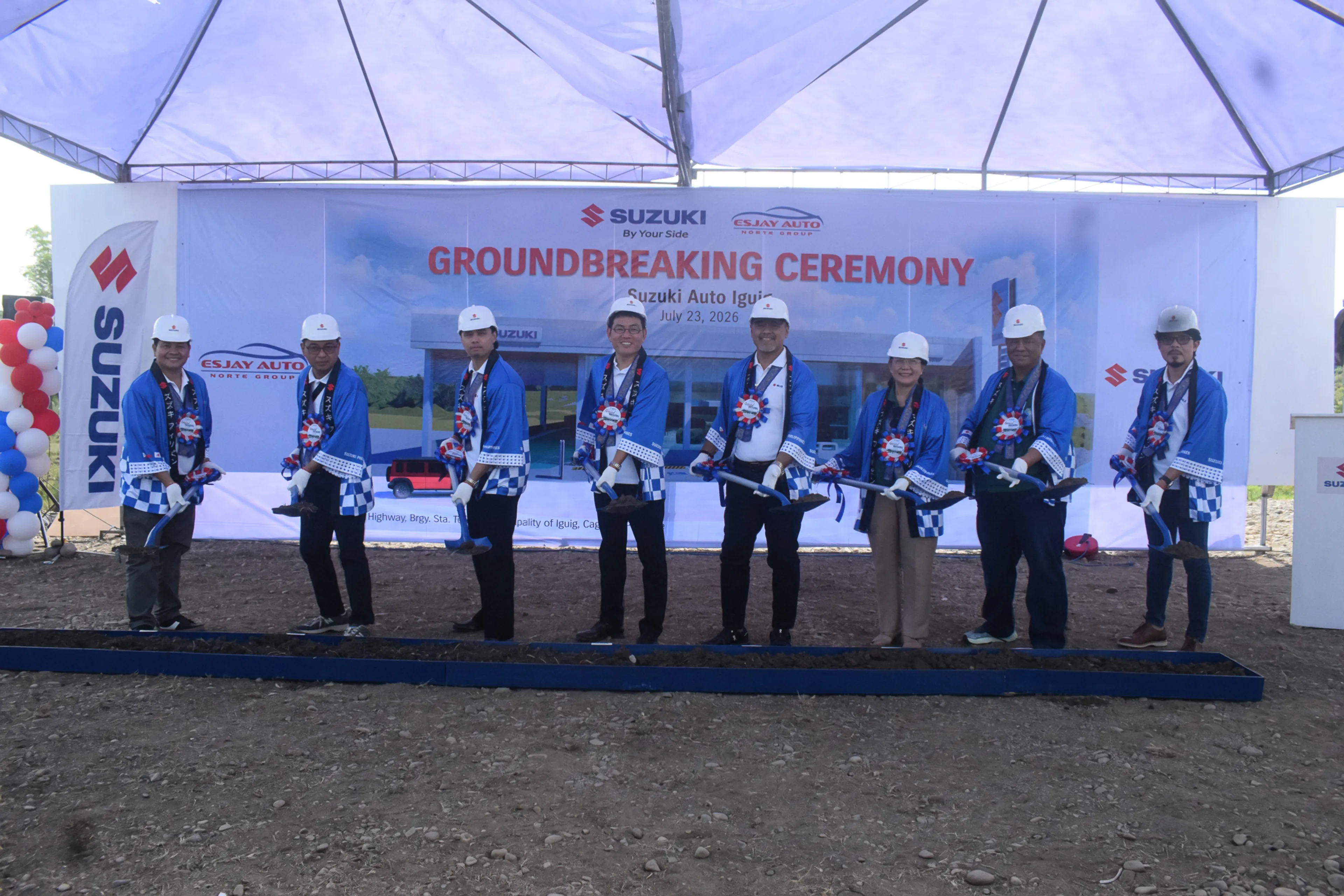Suzuki PH breaks ground for new Iguig, Cagayan 3S dealership