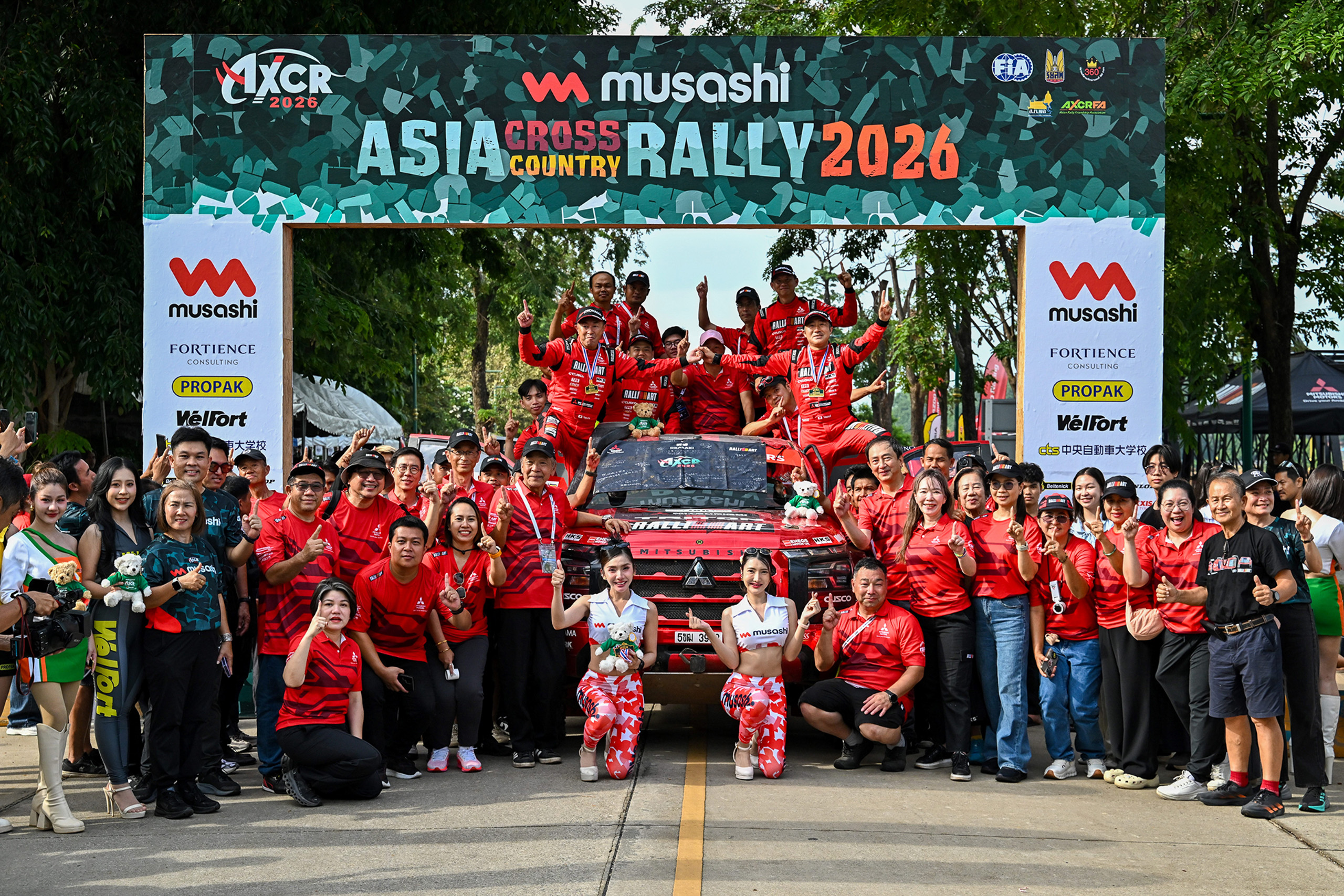 Mitsubishi Ralliart claims second straight AXCR overall victory with Triton