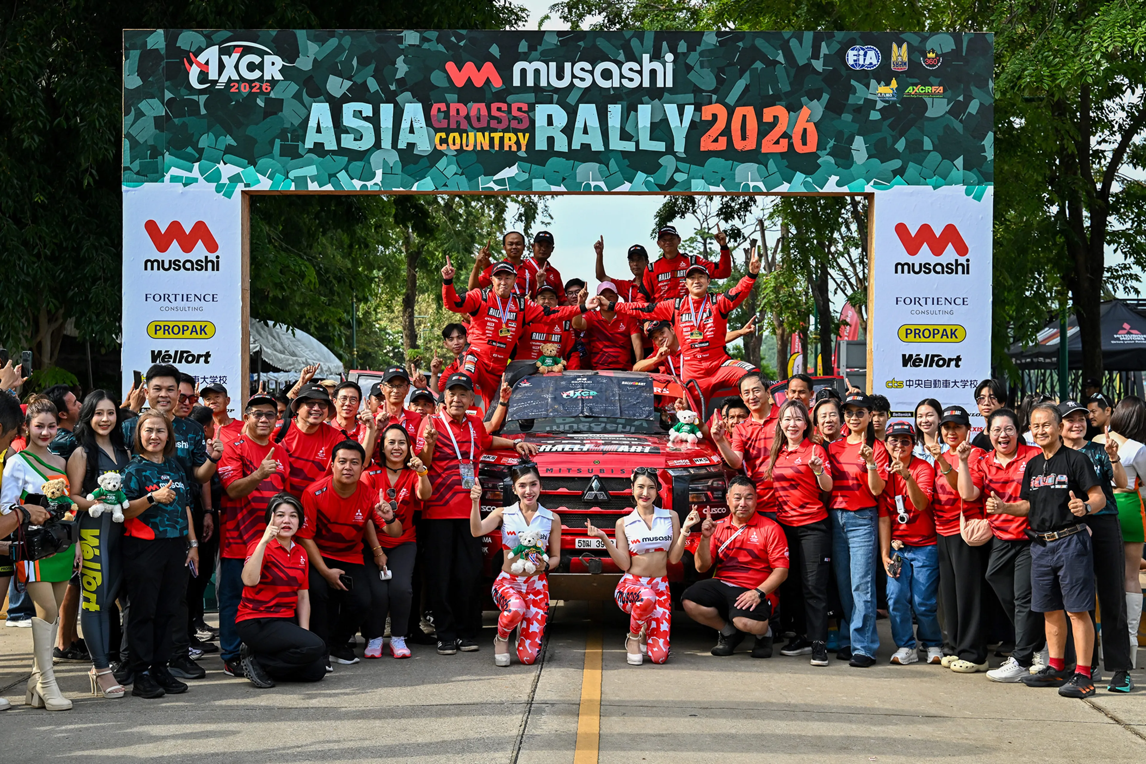 Mitsubishi Ralliart claims second straight AXCR overall victory with Triton