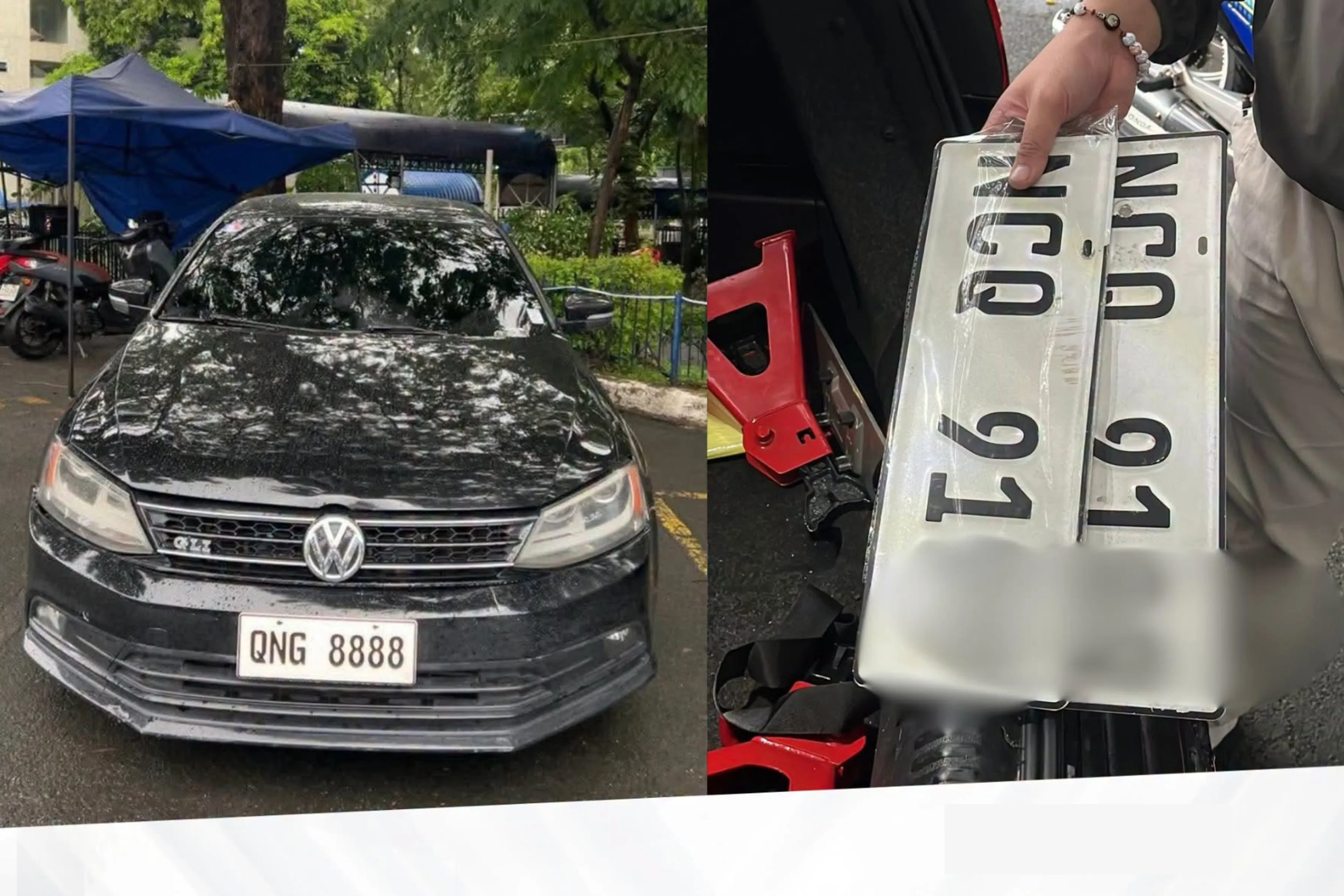 LTO: Lifetime ban on wang-wang VW Jetta driver; funeral procession rider loses driver's license