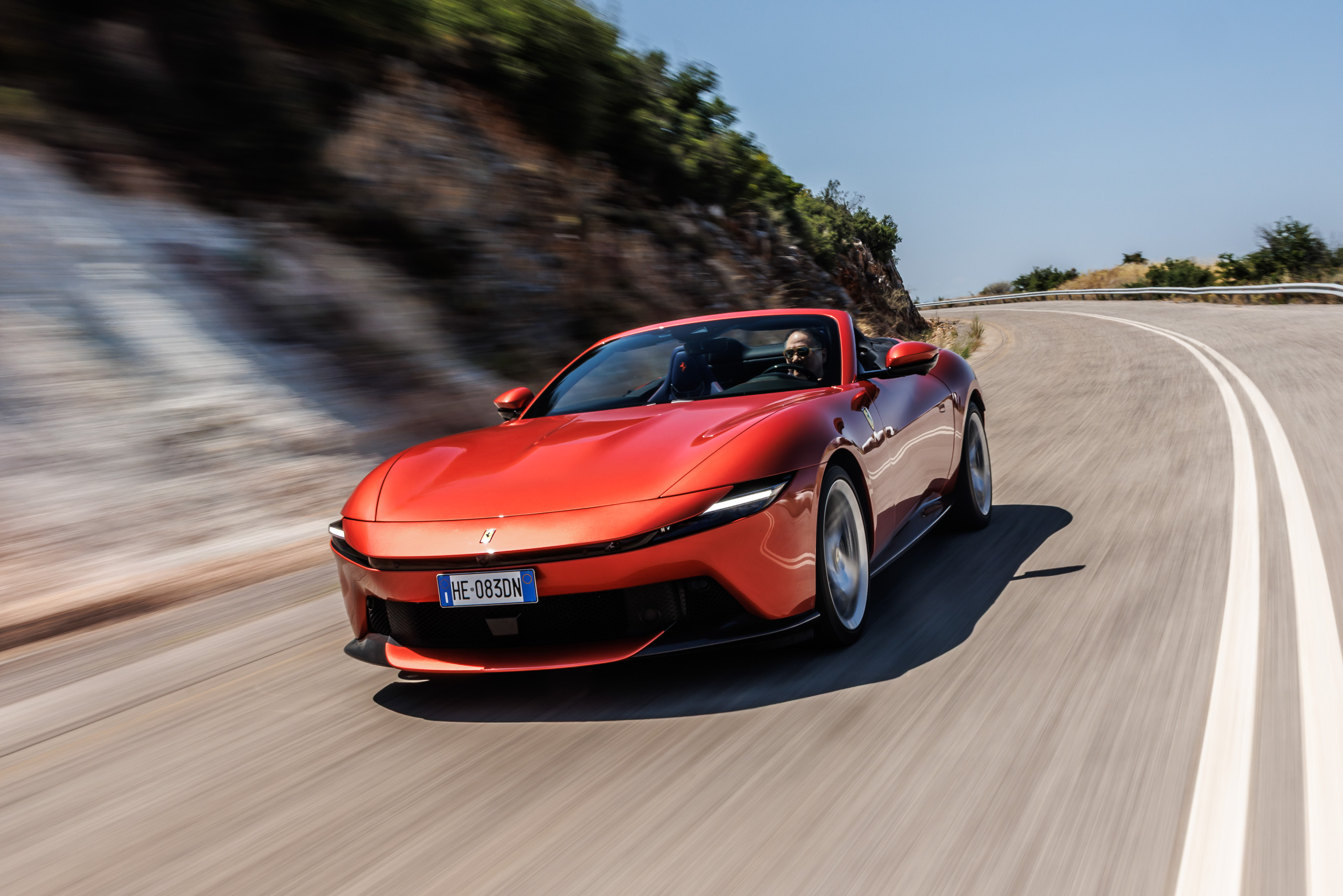 Open-Top Magic: We drive the new Ferrari Amalfi Spider in the Saronic Gulf