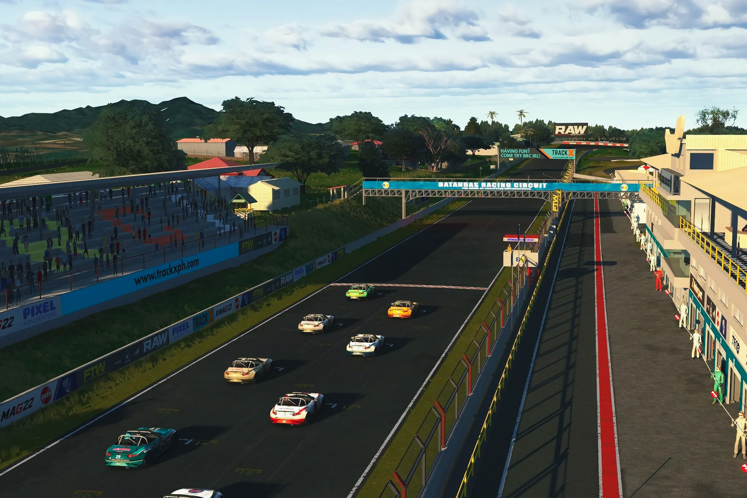 Batangas Racing Circuit enters virtual world with millimeter-accurate Assetto Corsa recreation