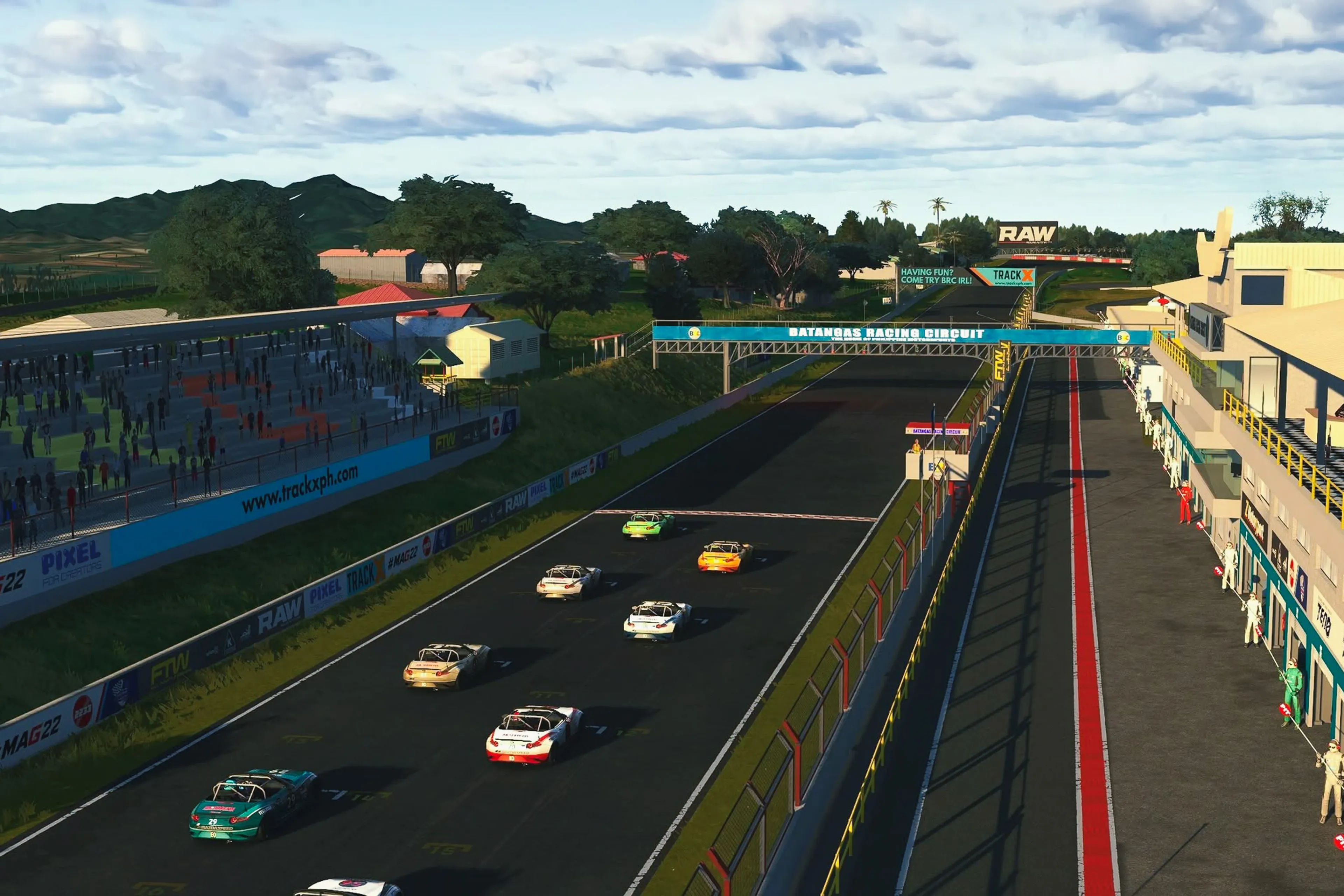 Batangas Racing Circuit enters virtual world with millimeter-accurate Assetto Corsa recreation