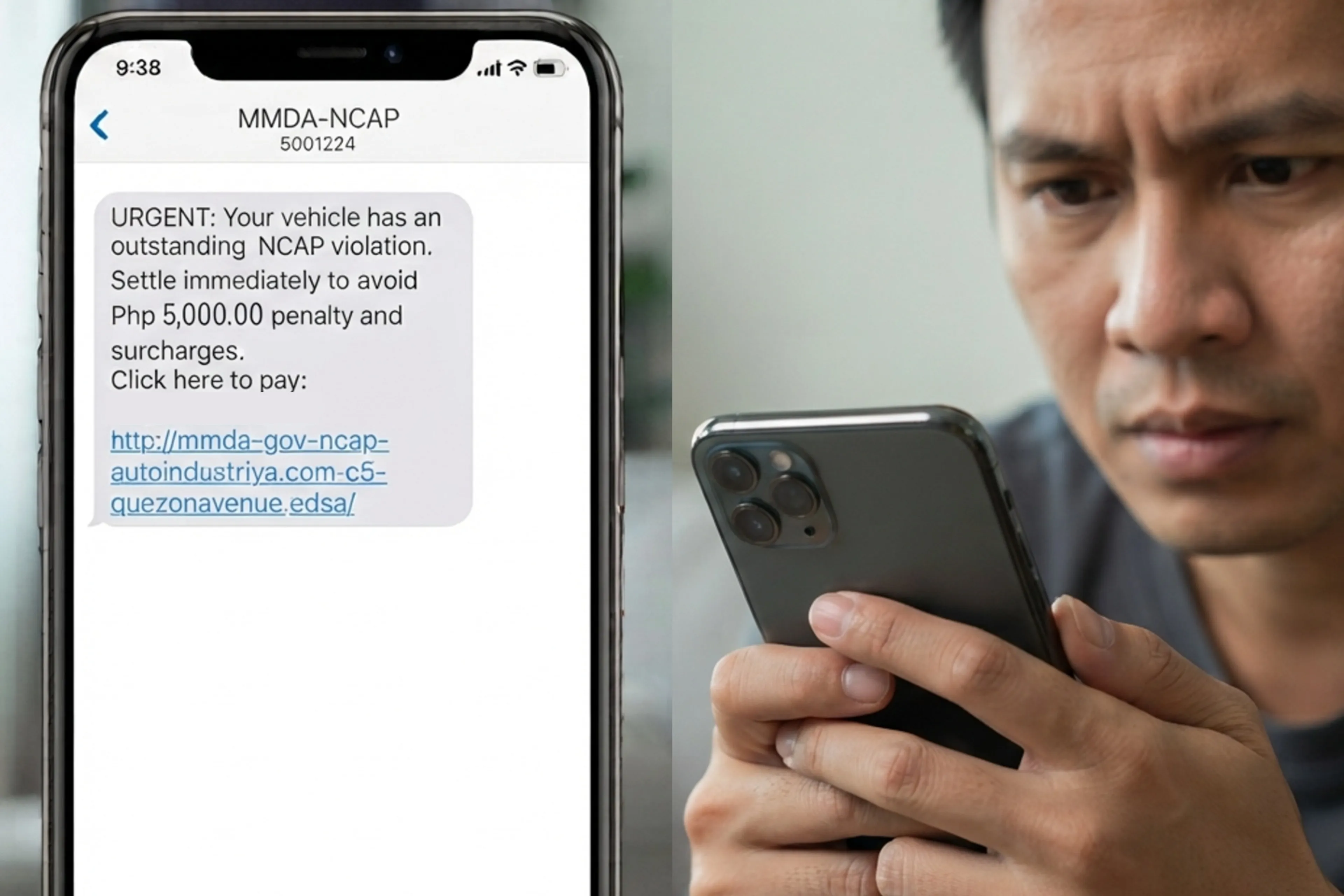 NCAP Scam Alert: How to spot fake MMDA text messages