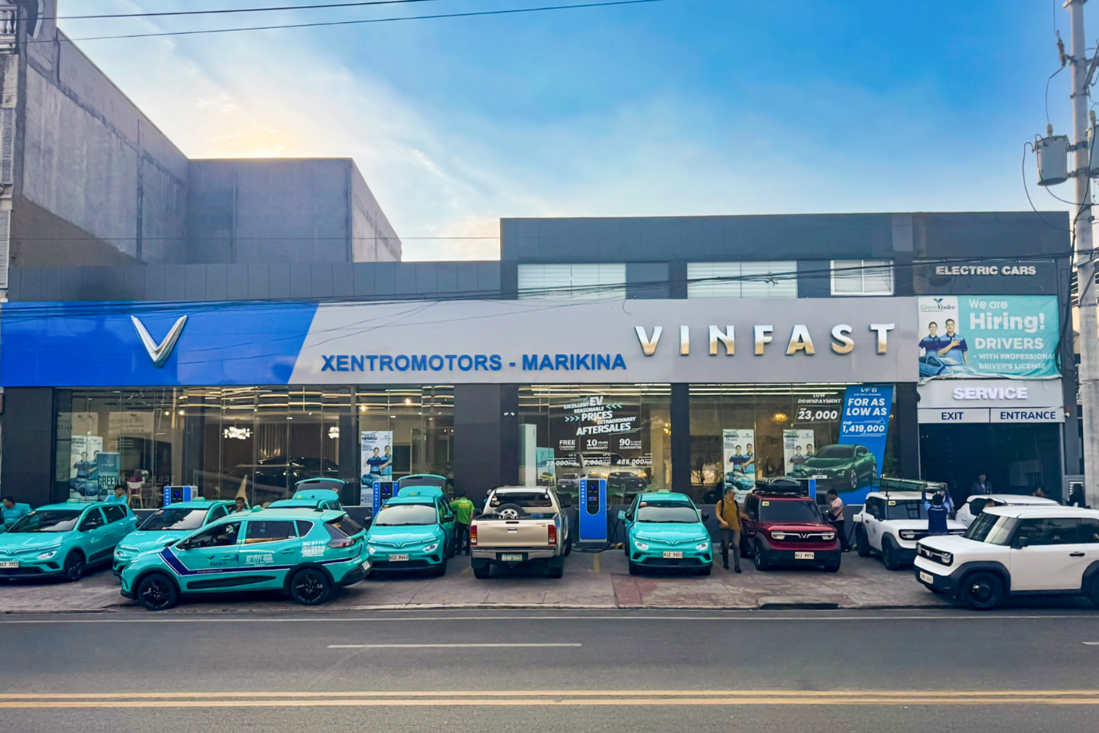 VinFast Marikina now offering full dealership services, EV charging