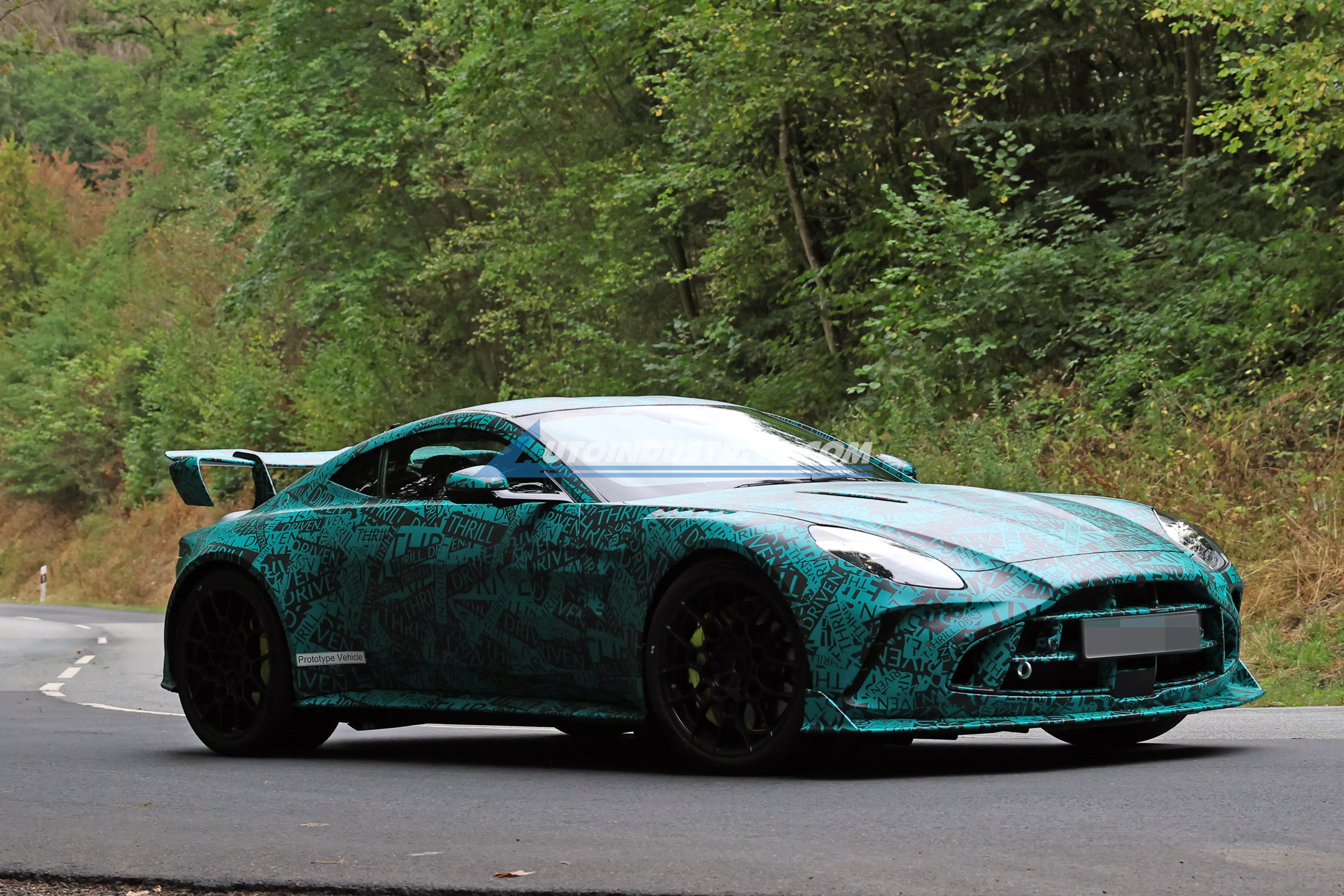 Spied: Is this Aston Martin Vantage Prototype aimed at 911 GT3?