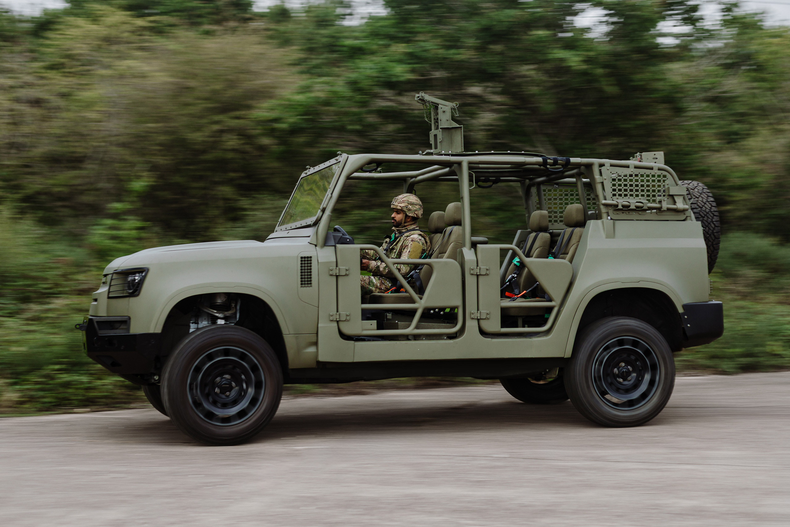 JLR reveals Defender-based tactical military vehicles